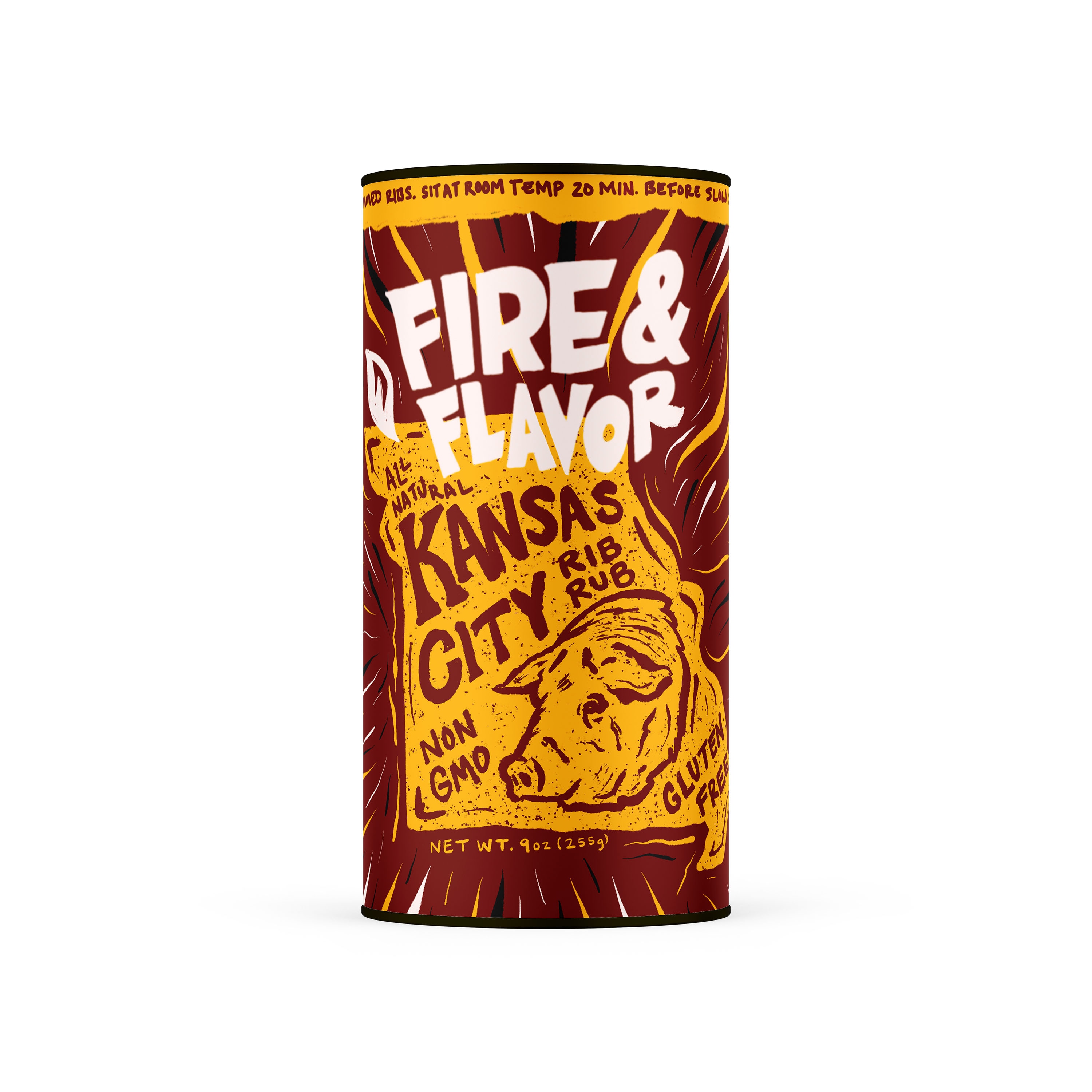 Fire & Flavor FFR107 9-oz BBQ Rub/Seasoning