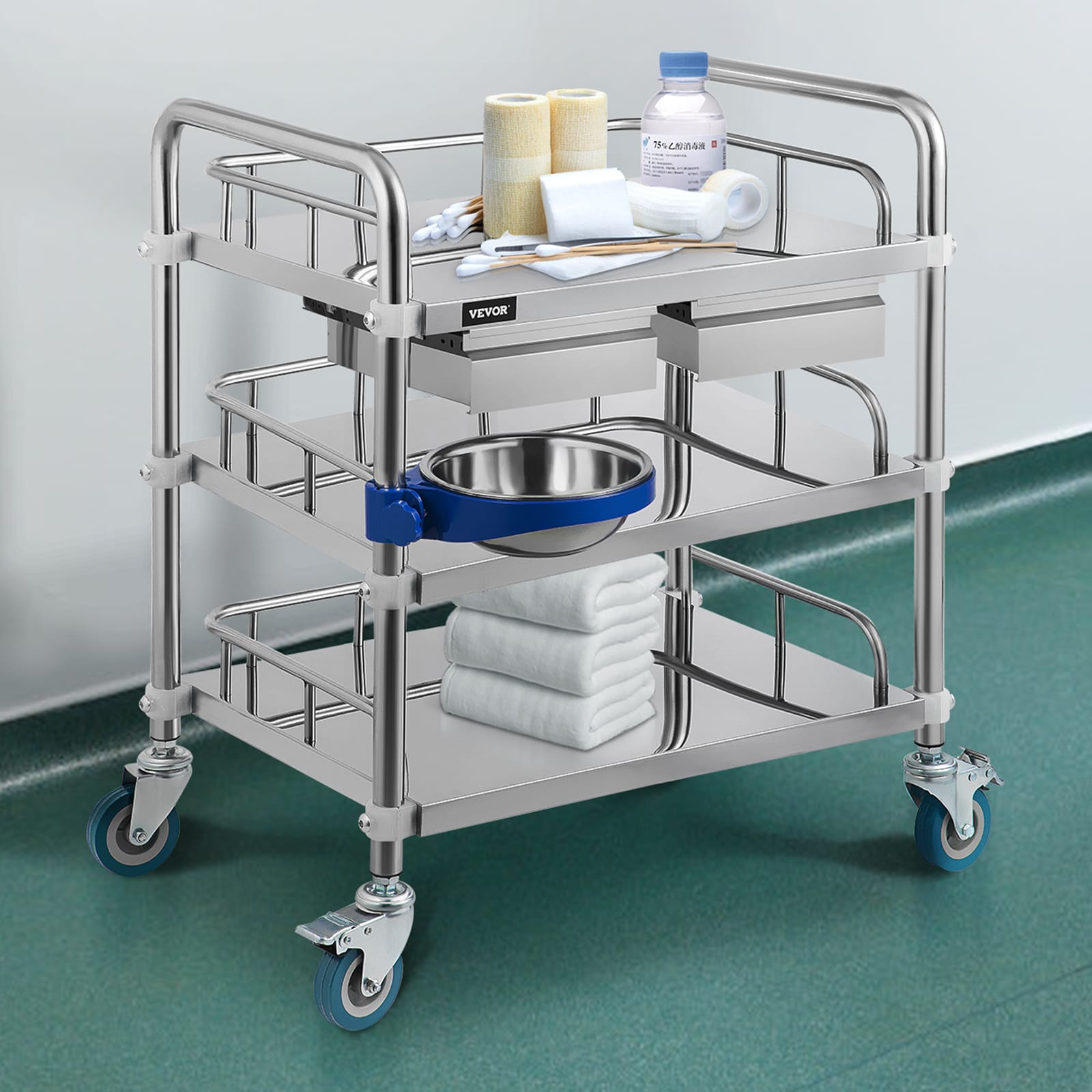VEVOR YSCLJTDH32+K7BS0OV0 Utility-Carts - View #2
