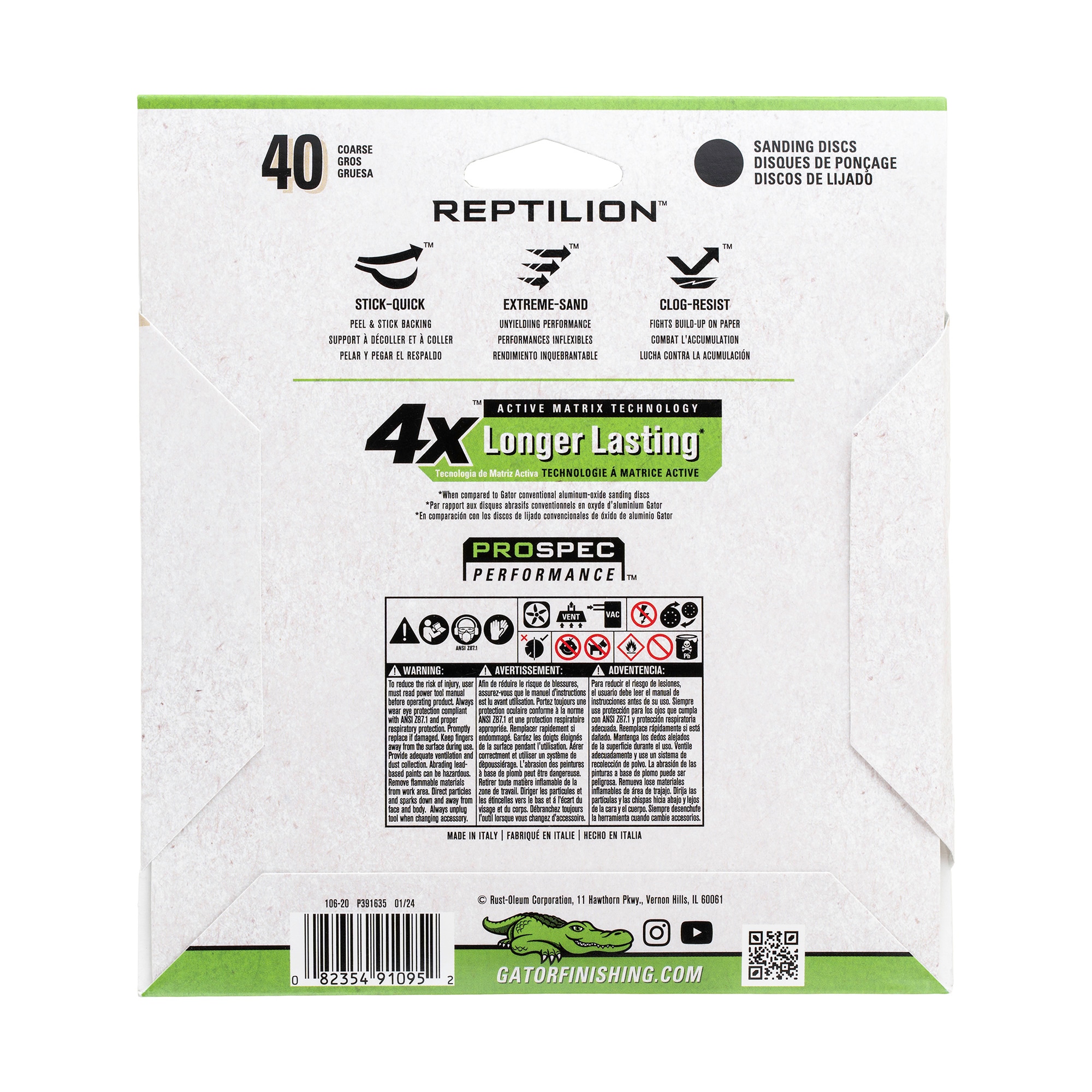 Gator 391095 Pt-Sandpaper - View #3