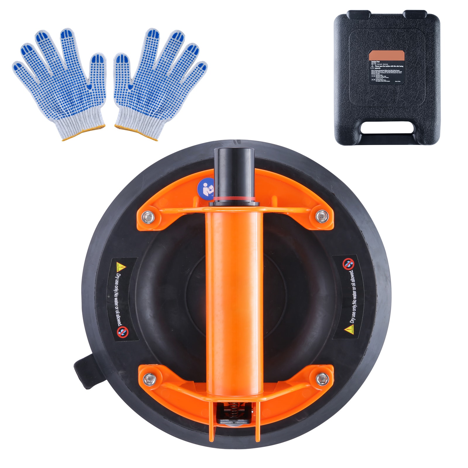 VEVOR YXZKXPJS1J8Y6MXM3V0 615-lbs. 8-Inches Dia Plastic Tile Suction Cup