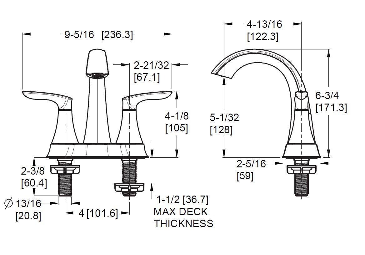 Pfister LG48-WRPB Lavatory-Faucets - View #9