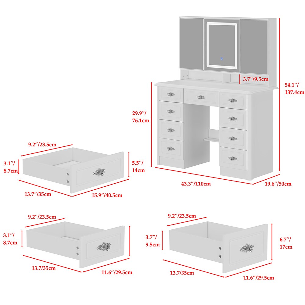  V-KF210215-02 Bedroom-Vanities - View #13