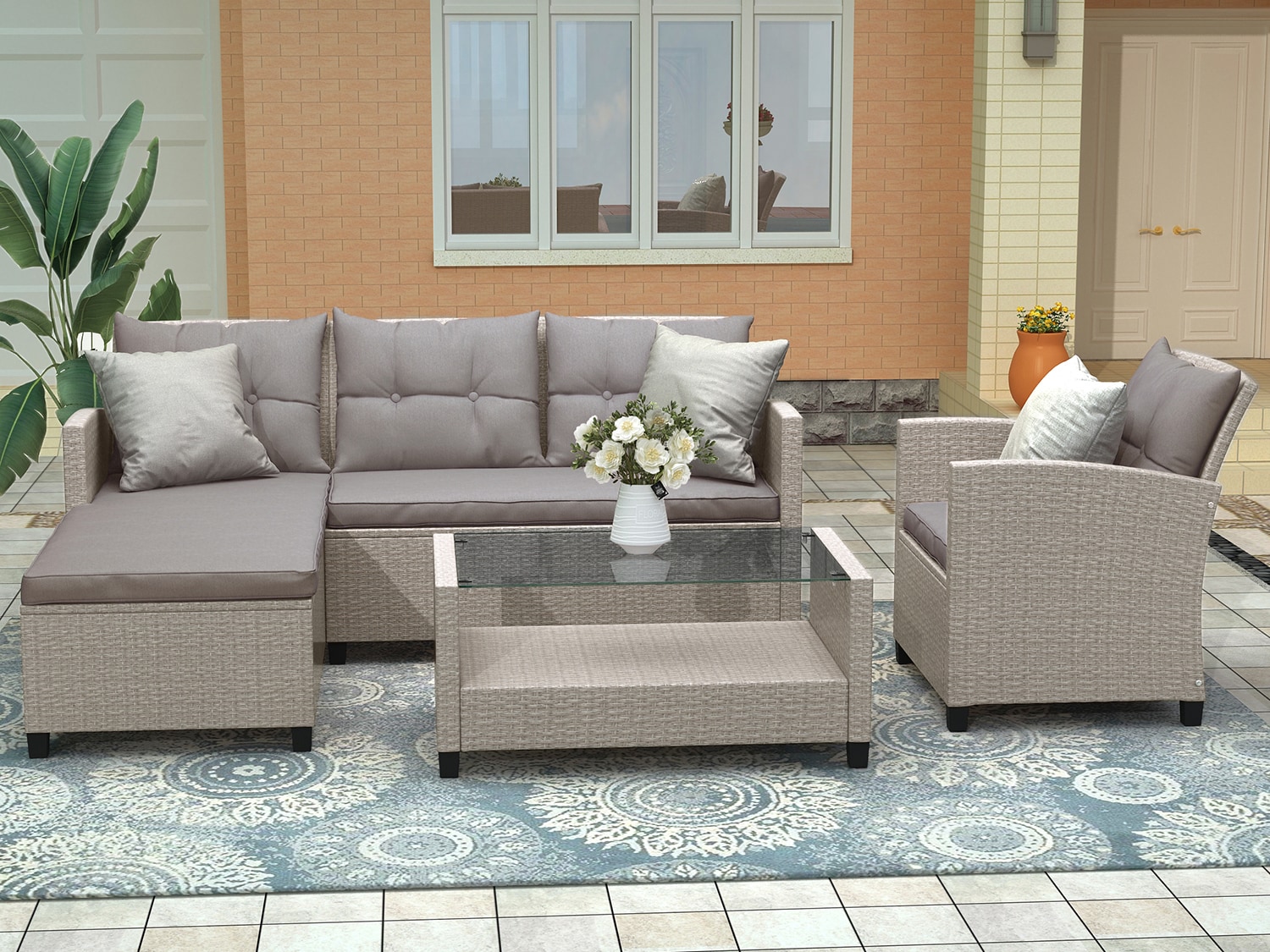 Bybafun YA0200273 Patio-Sofas-Daybeds - View #4