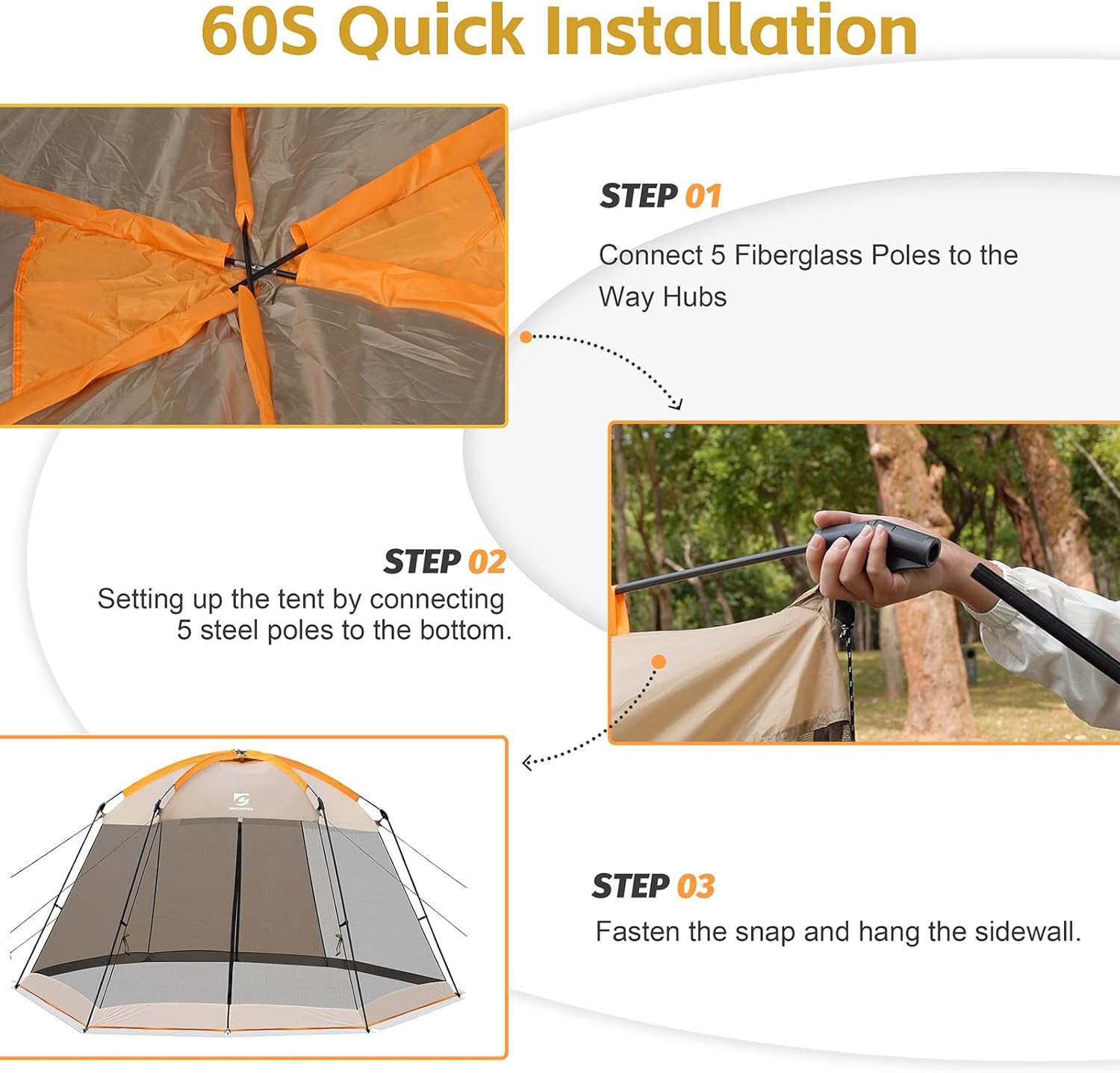 Zeus & Ruta YYX-TENT-05 tents - View #6