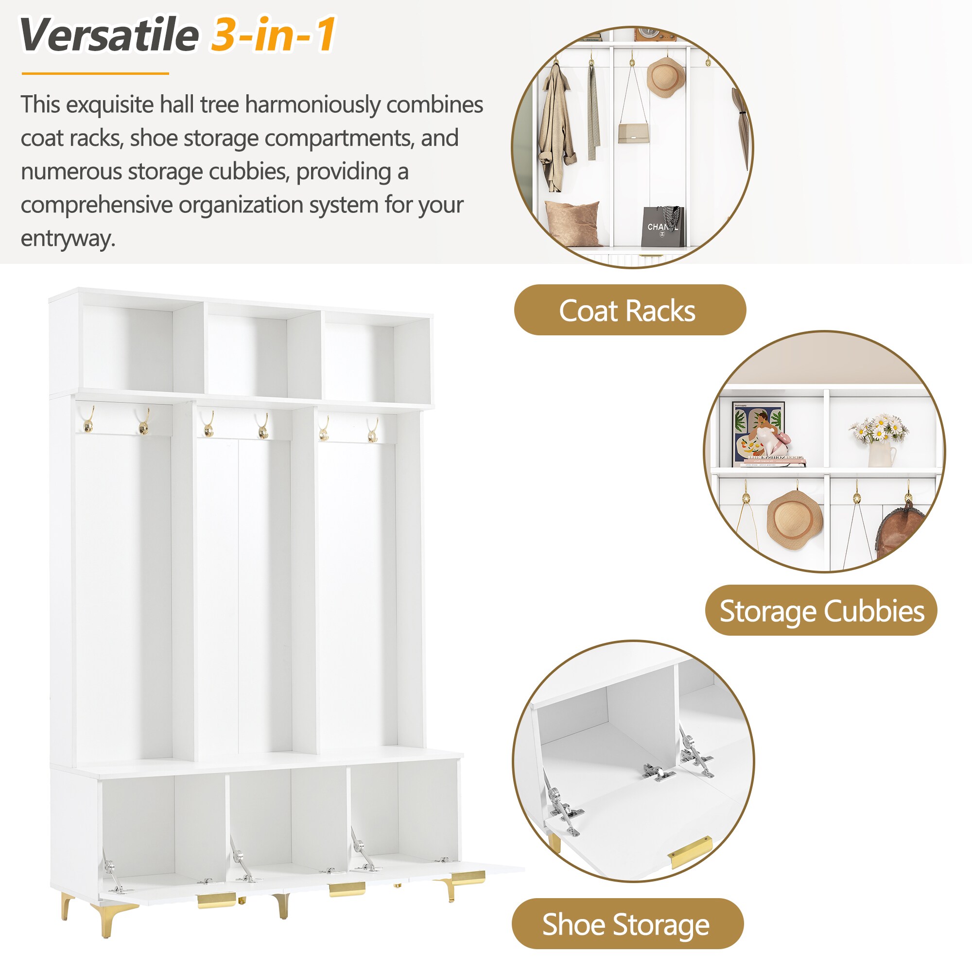ModernLuxe N721P180460K Coatrack-Stands-Pedestals - View #2