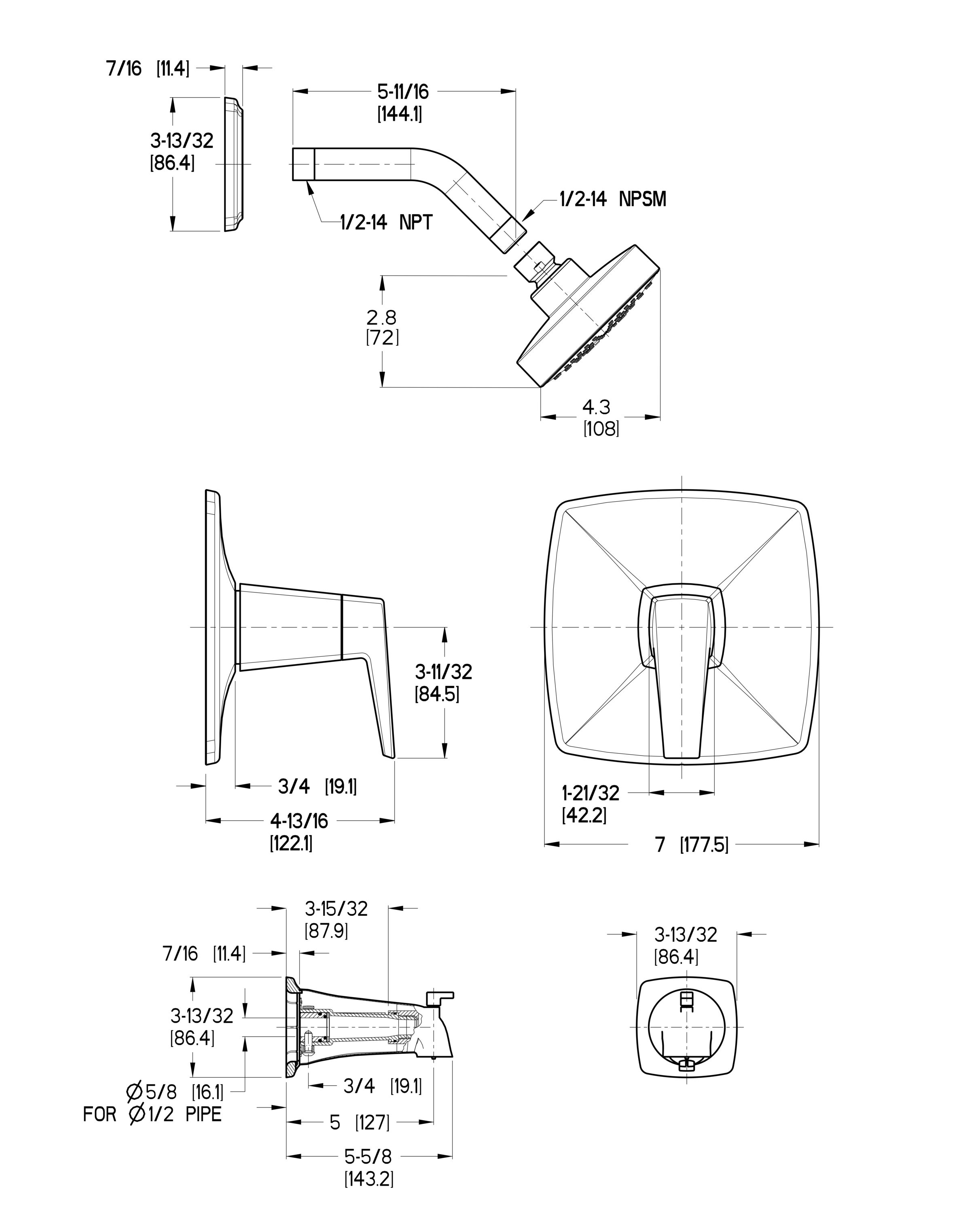 Pfister LG89-7LPMK Tub-Shower-Faucets - View #2