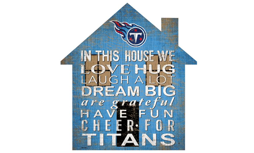 Tennessee Titans 12 Landscape Circle Sign