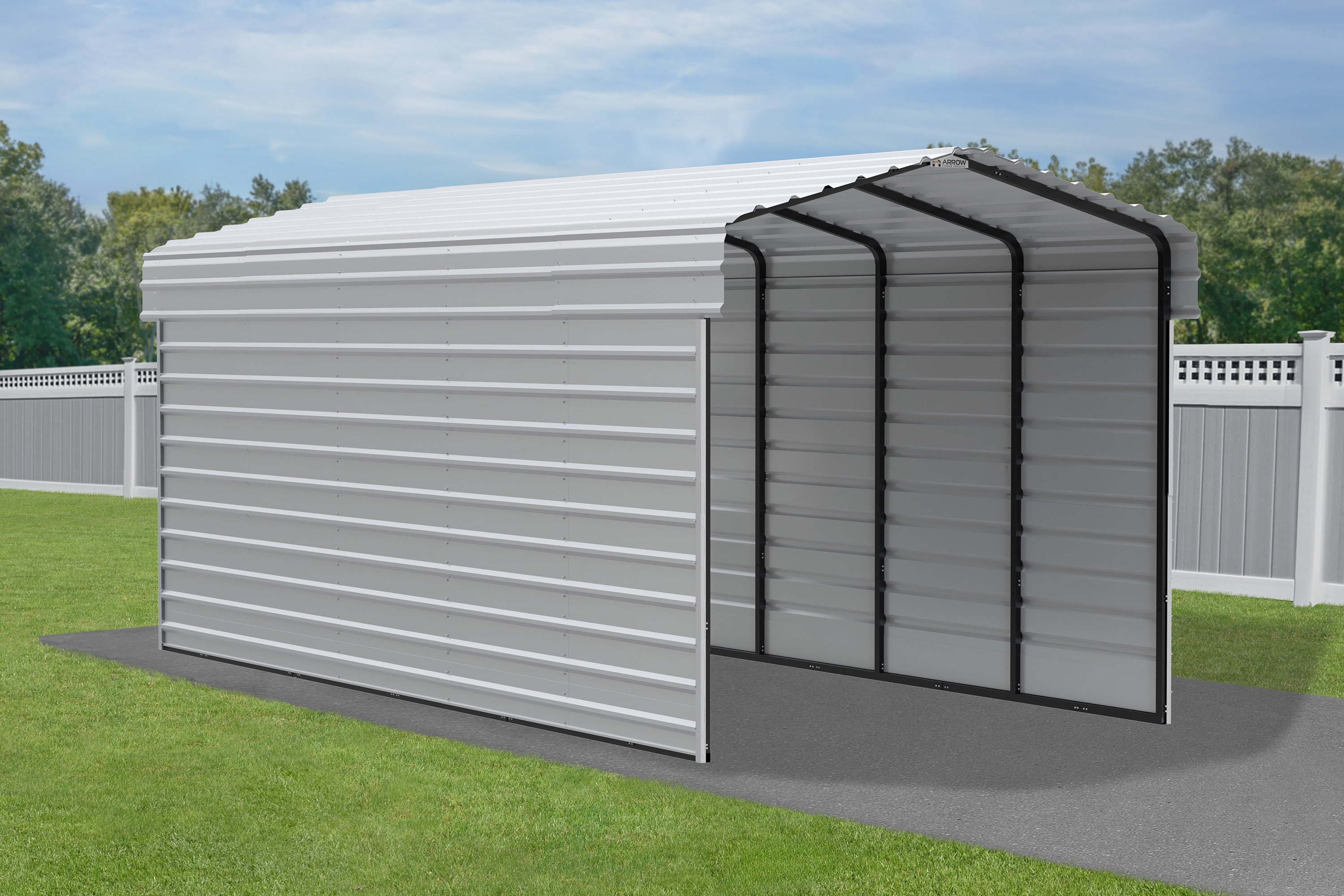 Arrow CPH102409ECL2 Carport-Covers - View #8