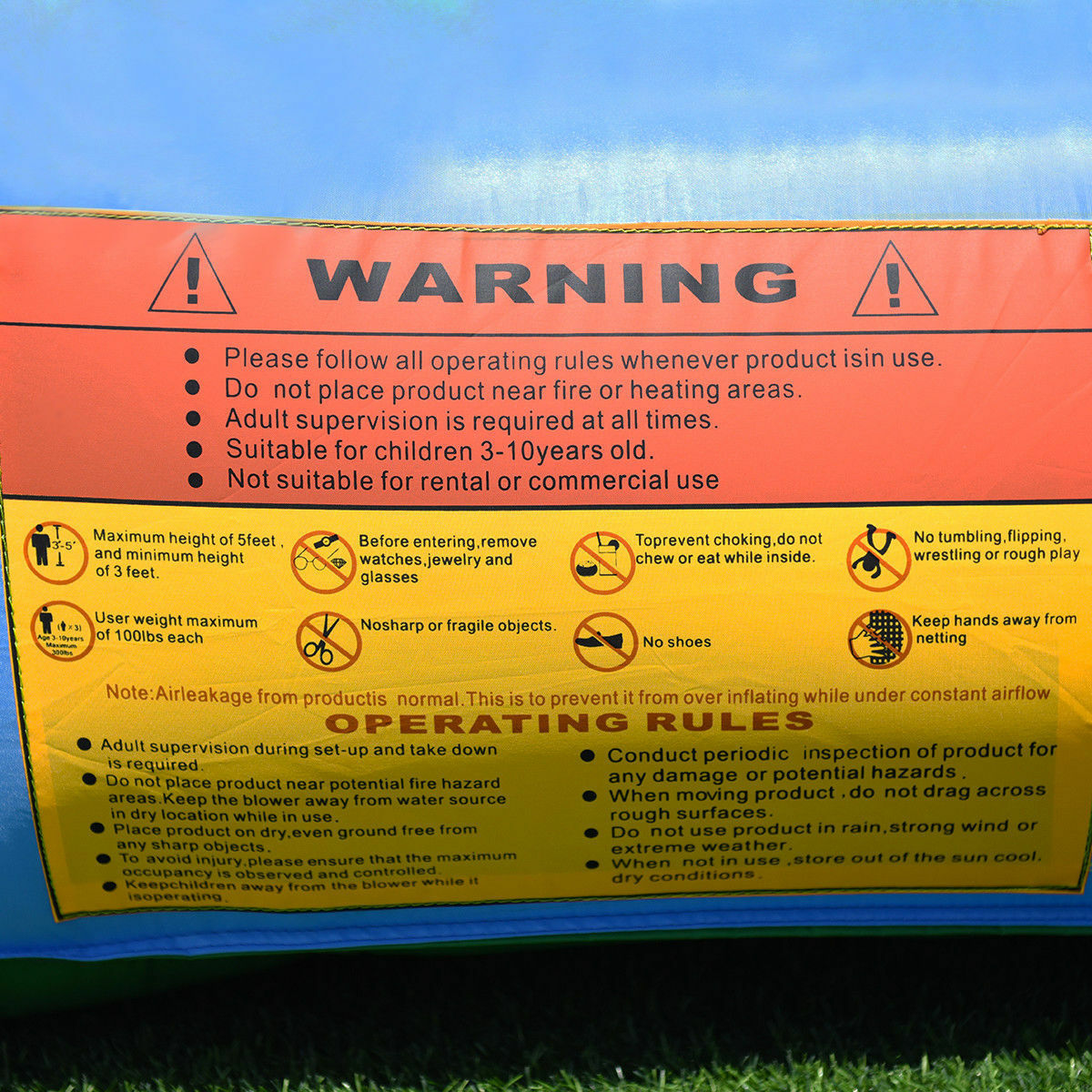 Costway OP70020 Bounce-Houses - View #8