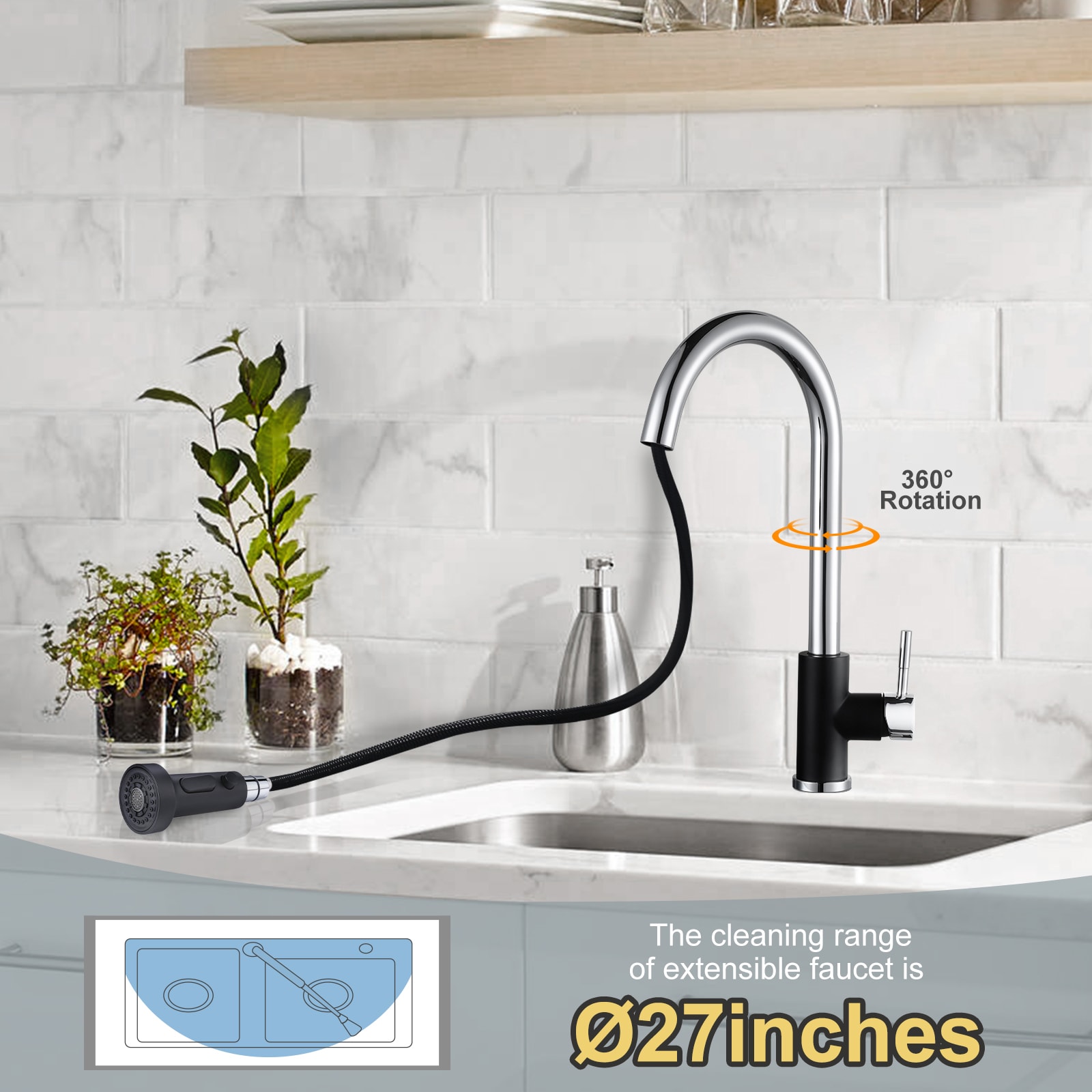 WOWOW VG2312601CB-LW Kitchen-Faucets - View #3