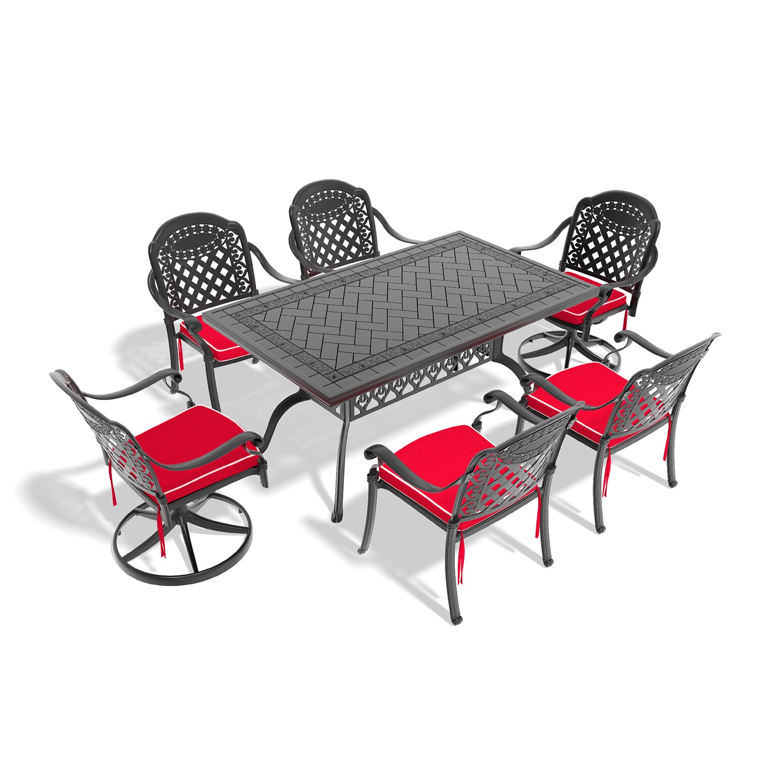 Dimakai DK-XG180DFX9 Patio-Dining-Sets - View #2