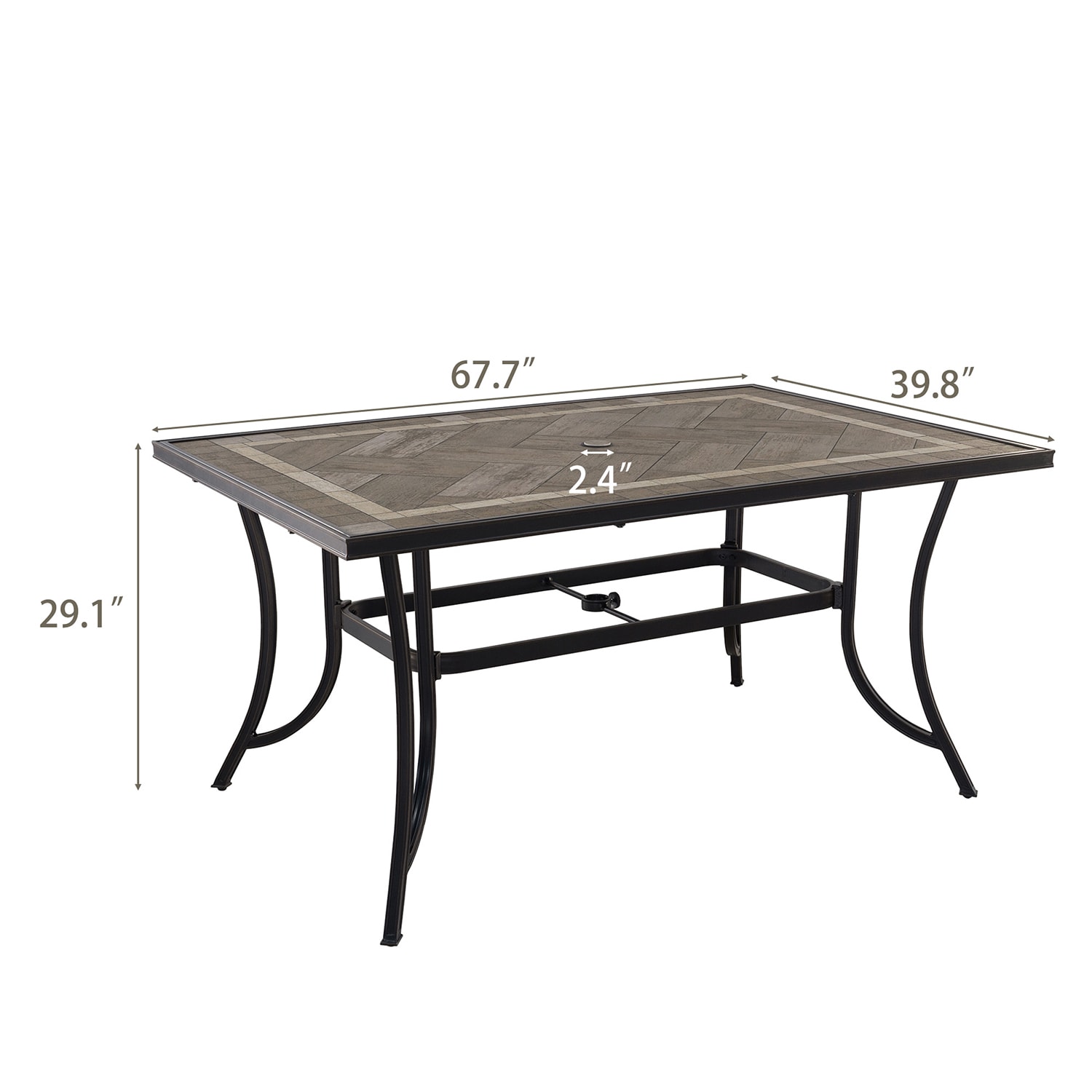 Clihome IVY14209-CL Patio-Tables - View #5