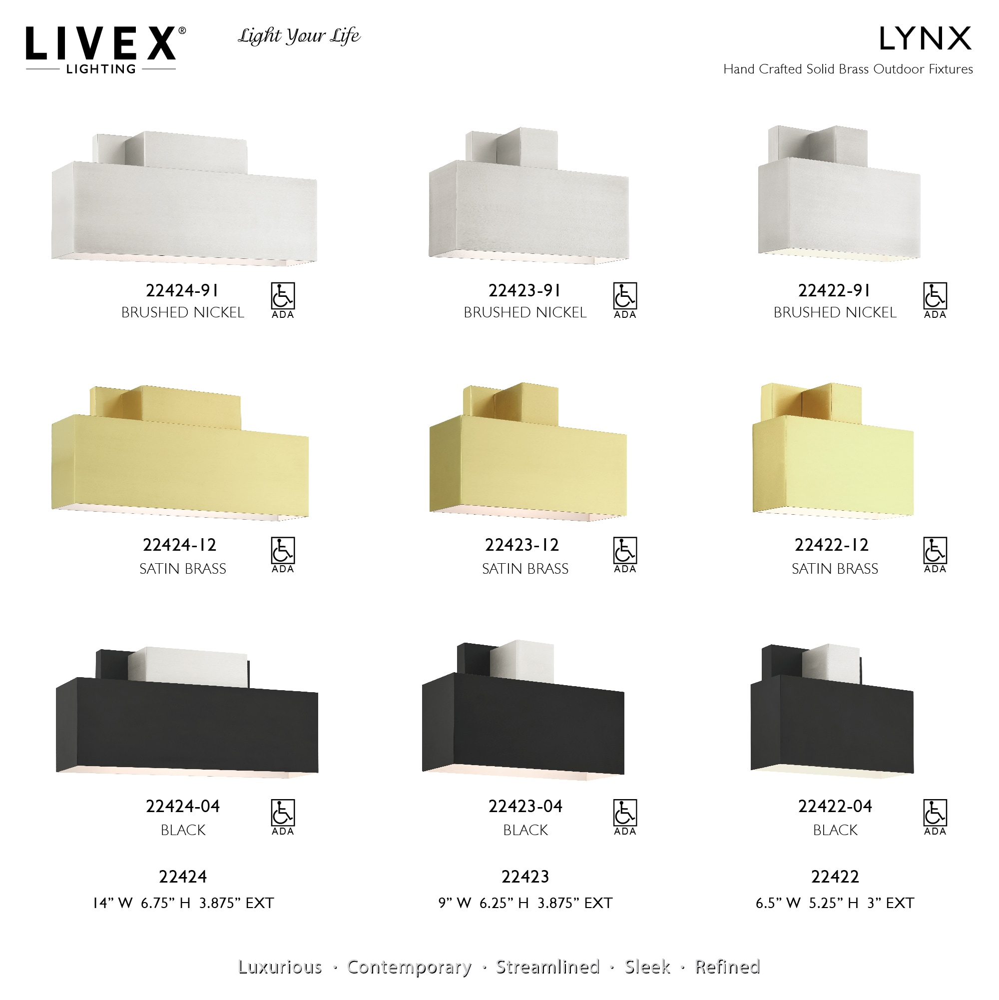 Livex Lighting 22423-91 Outdoor-Wall-Lighting - View #2