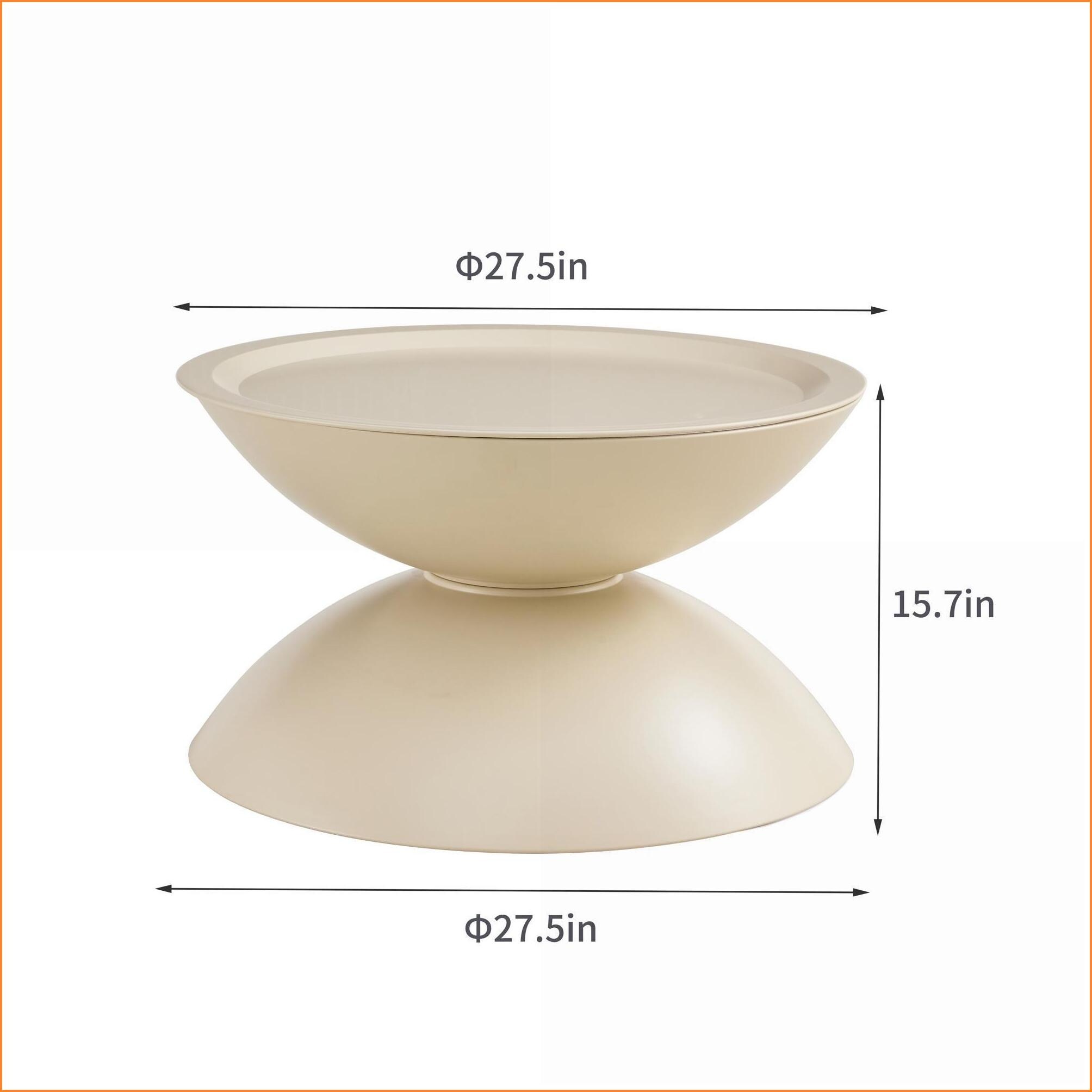 Watnature 7L8QHOUKB0N3 Coffee-Tables - View #2