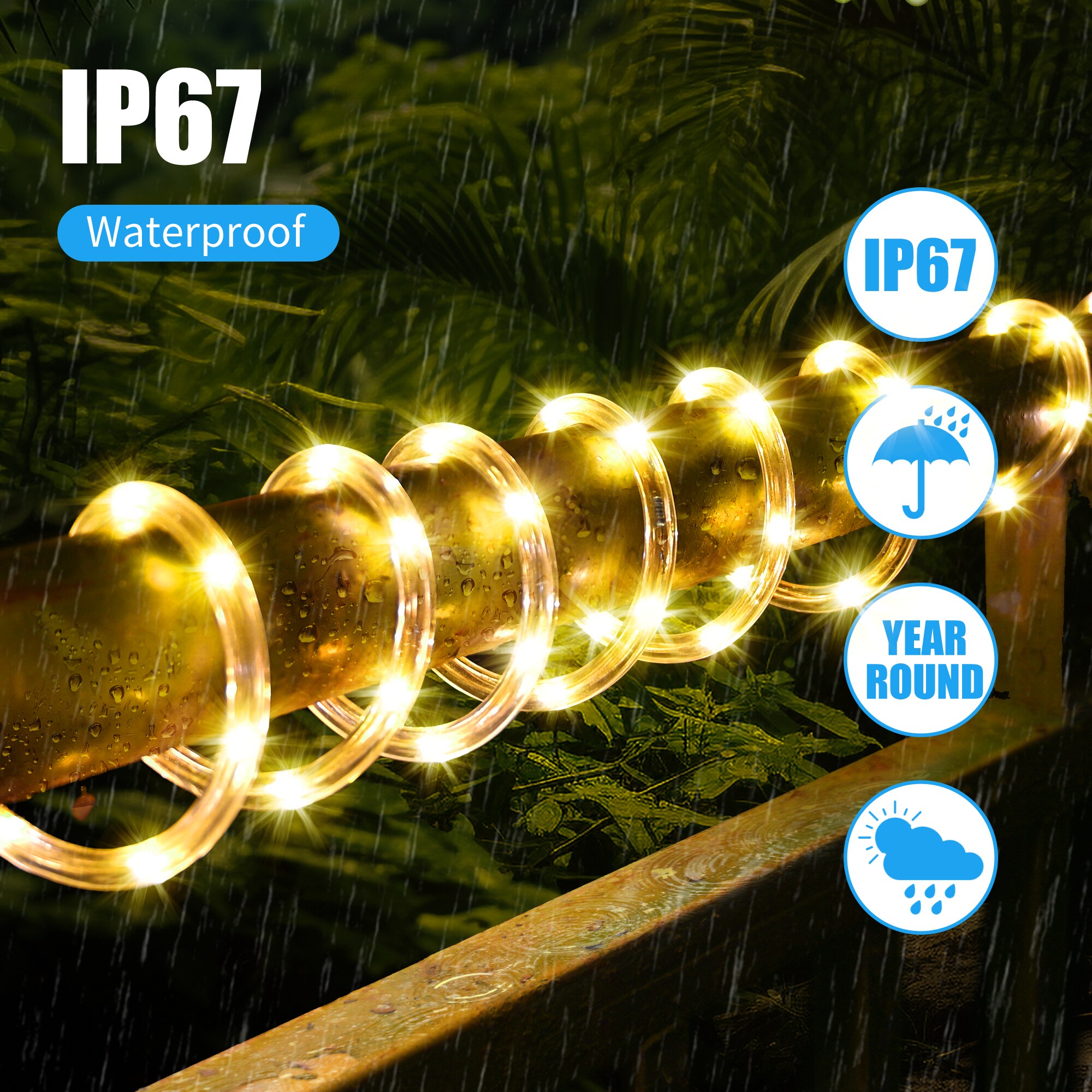 DEERPORT Decor RL48-WW Rope-Lights - View #5