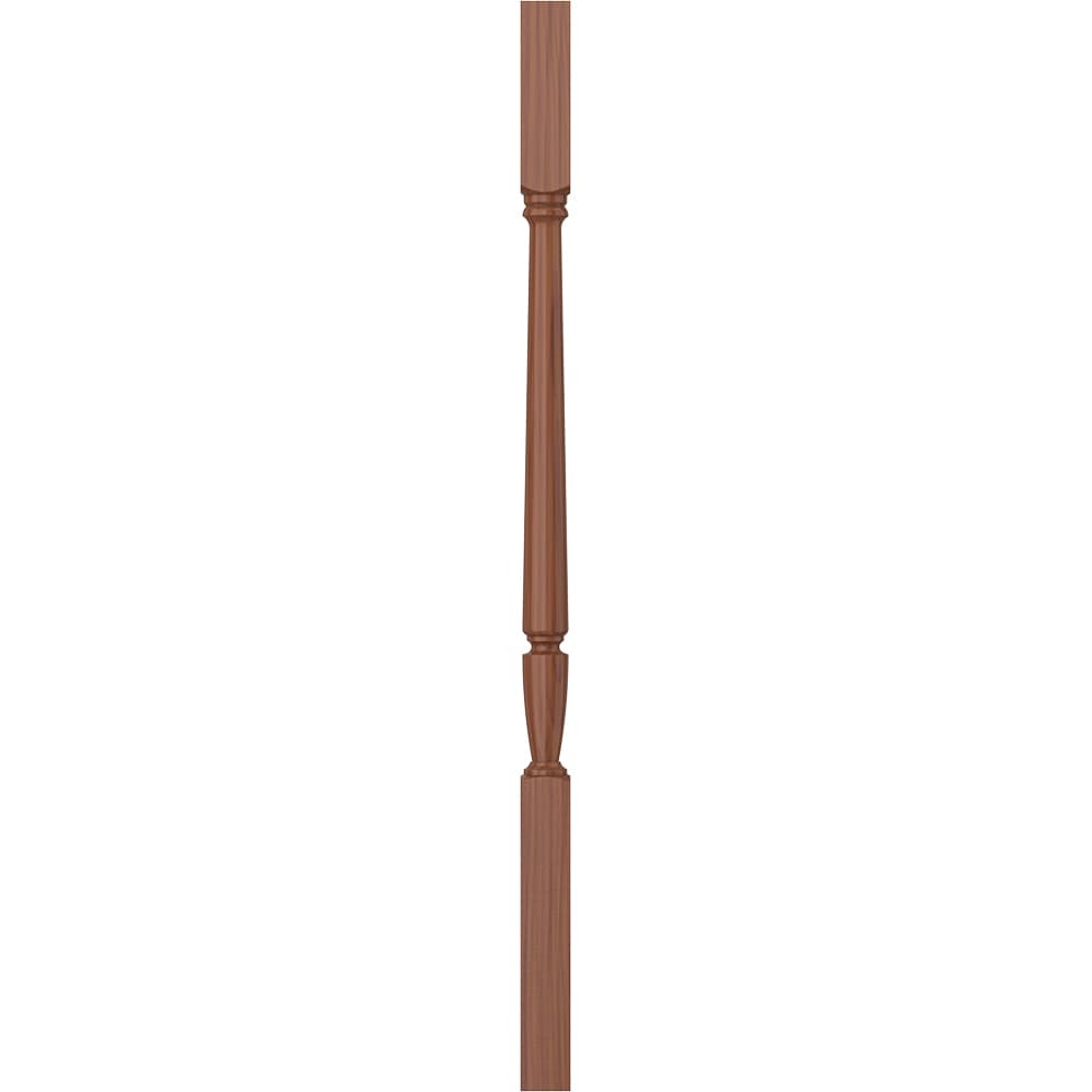 L.J. Smith Stair Systems LJP-2005-C 38 38-in x 1.75-in Unfinished Cherry Square Top Stair Baluster