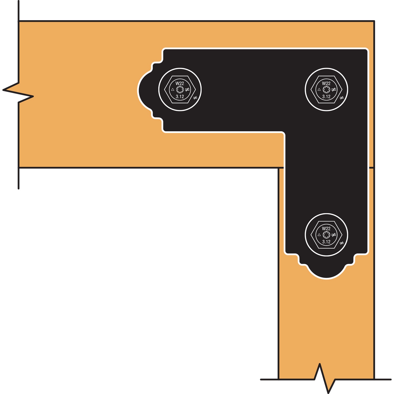 Simpson Strong-Tie APL4 Trusses-And-Rafter-Ties - View #4