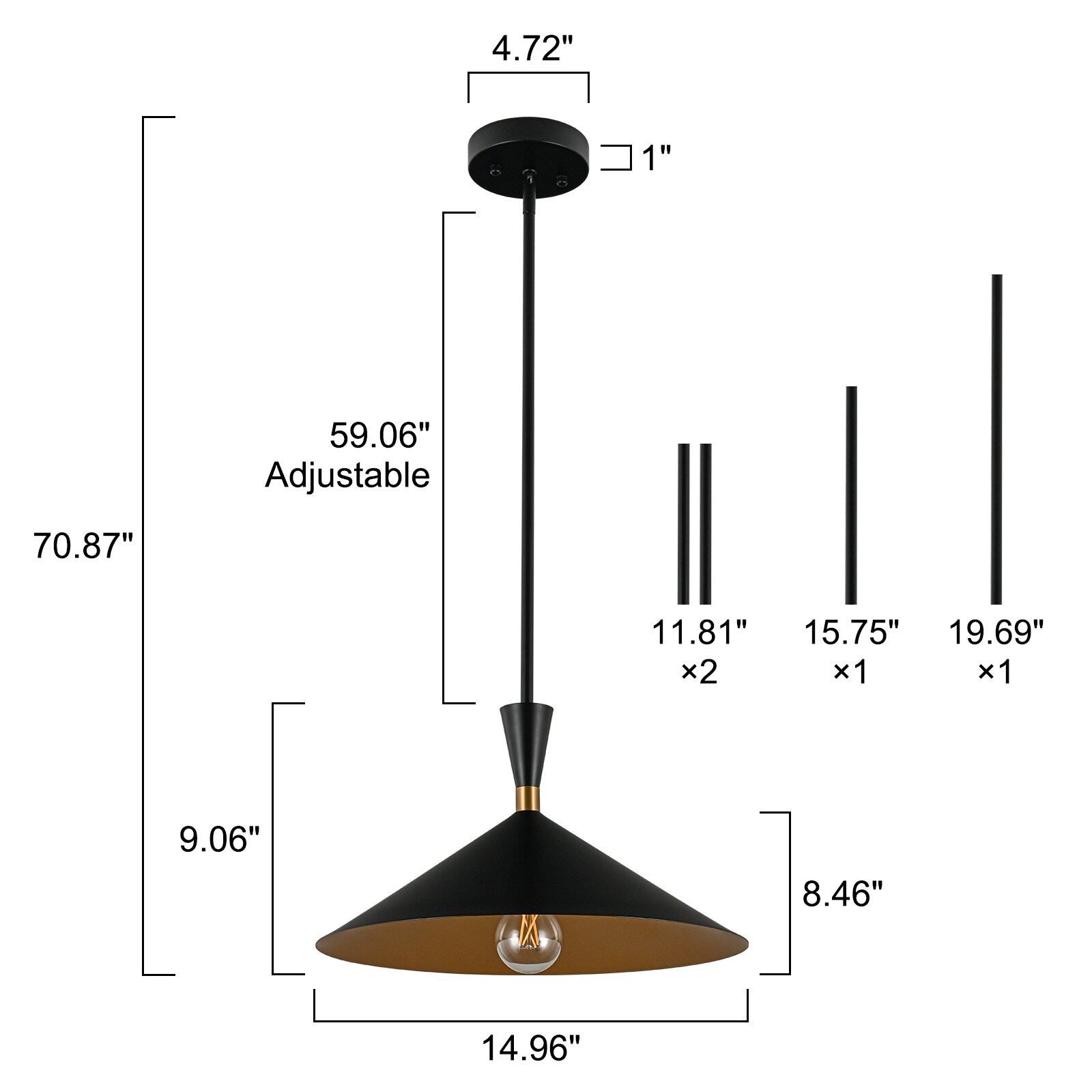 LLHZSY CL-1061743 Pendant-Lights - View #3