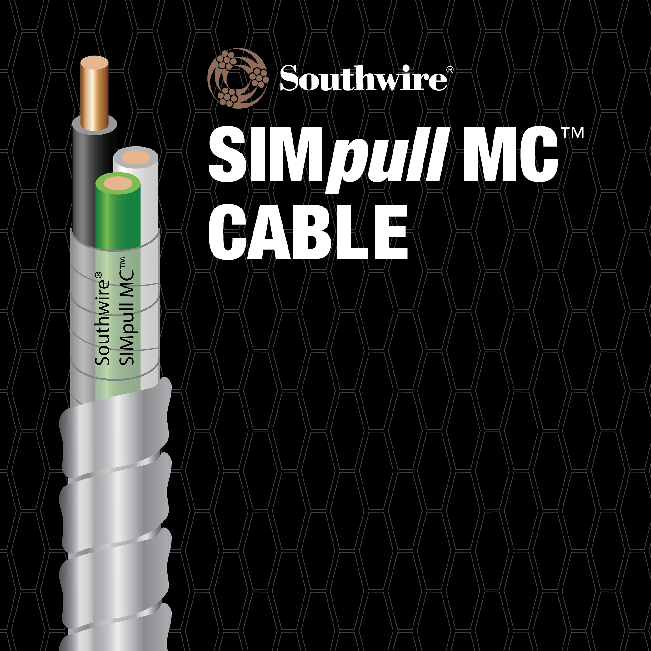 Southwire SIMPull 50-ft 12 / 2 Solid Aluminum MC Cable (Metal Clad) in ...