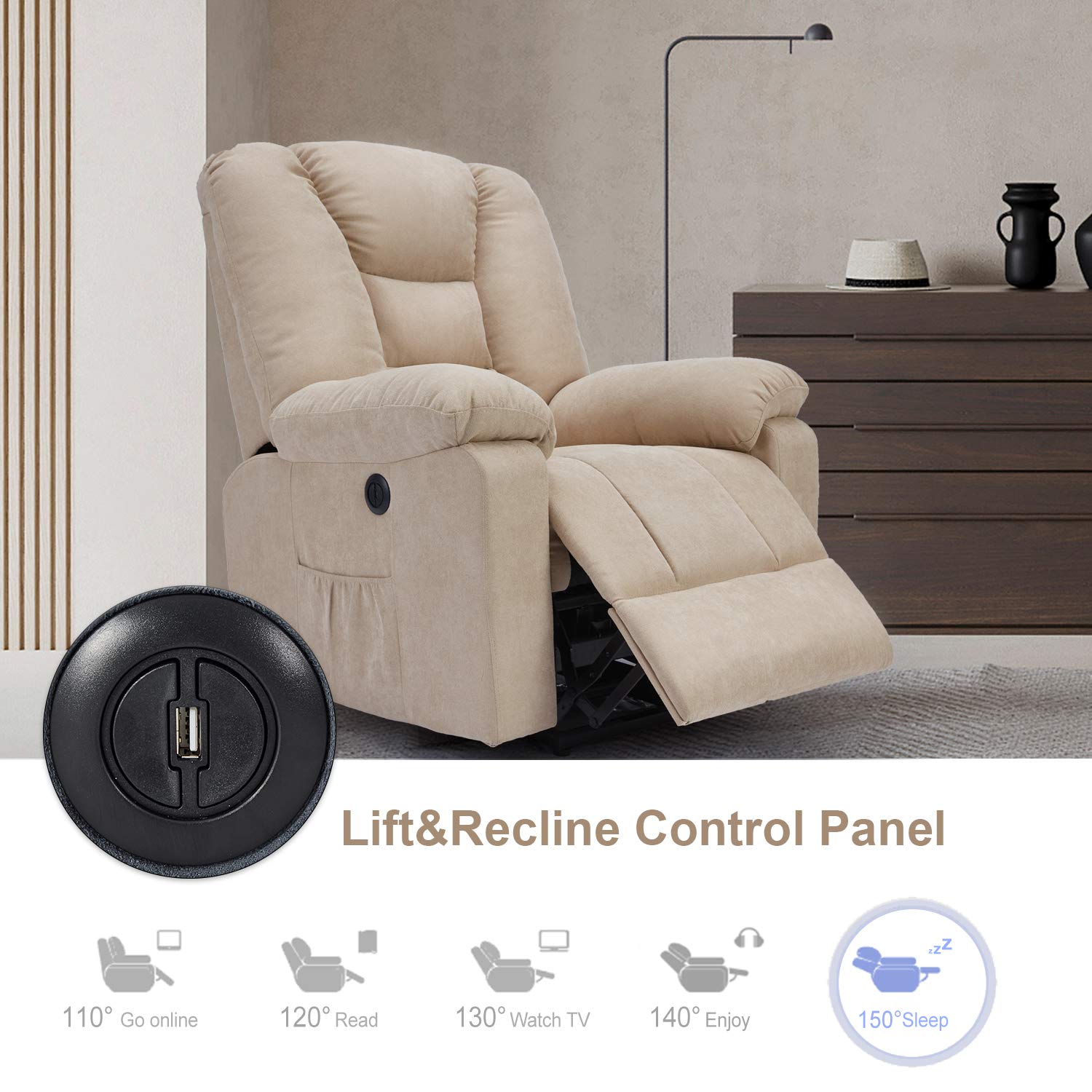 AECOJOY 13011UCR-LS01 recliners - View #6