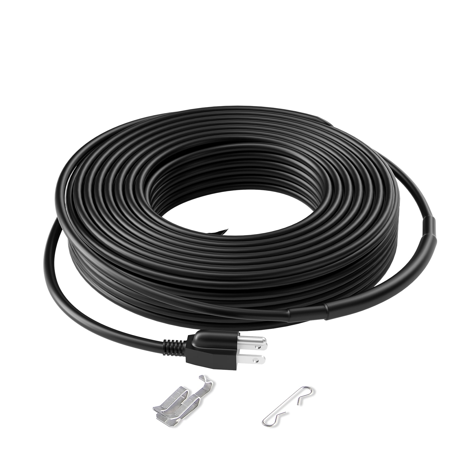 VEVOR ZDWGDJRDLMC10RH8WV1 Self-Regulating Pipe Heating Cable 5W/FT 100-ft Rubber 5 -Watt Elbow Pipe heat cable for