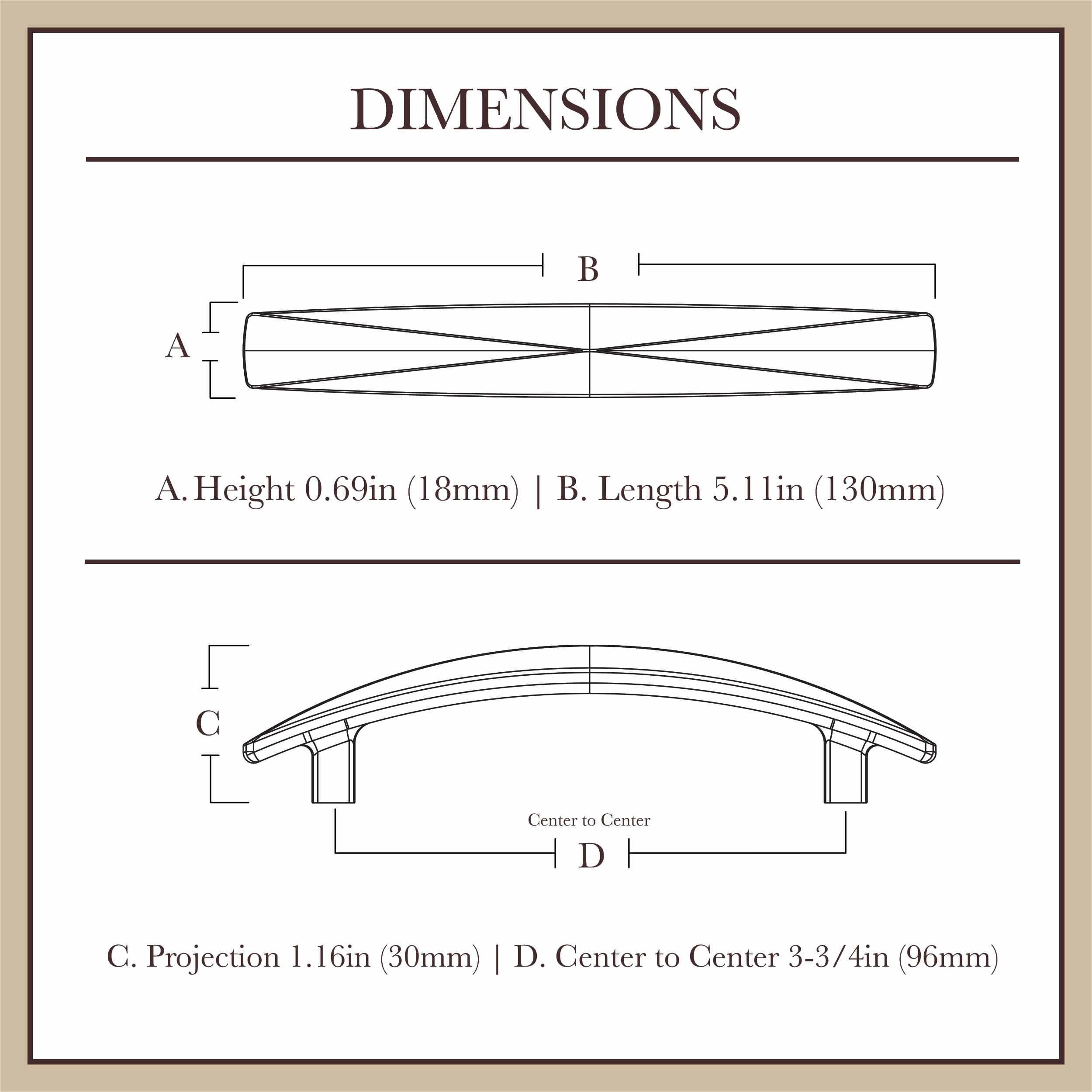 allen + roth P34959W-SN-CP Cabinet-Pulls - View #7