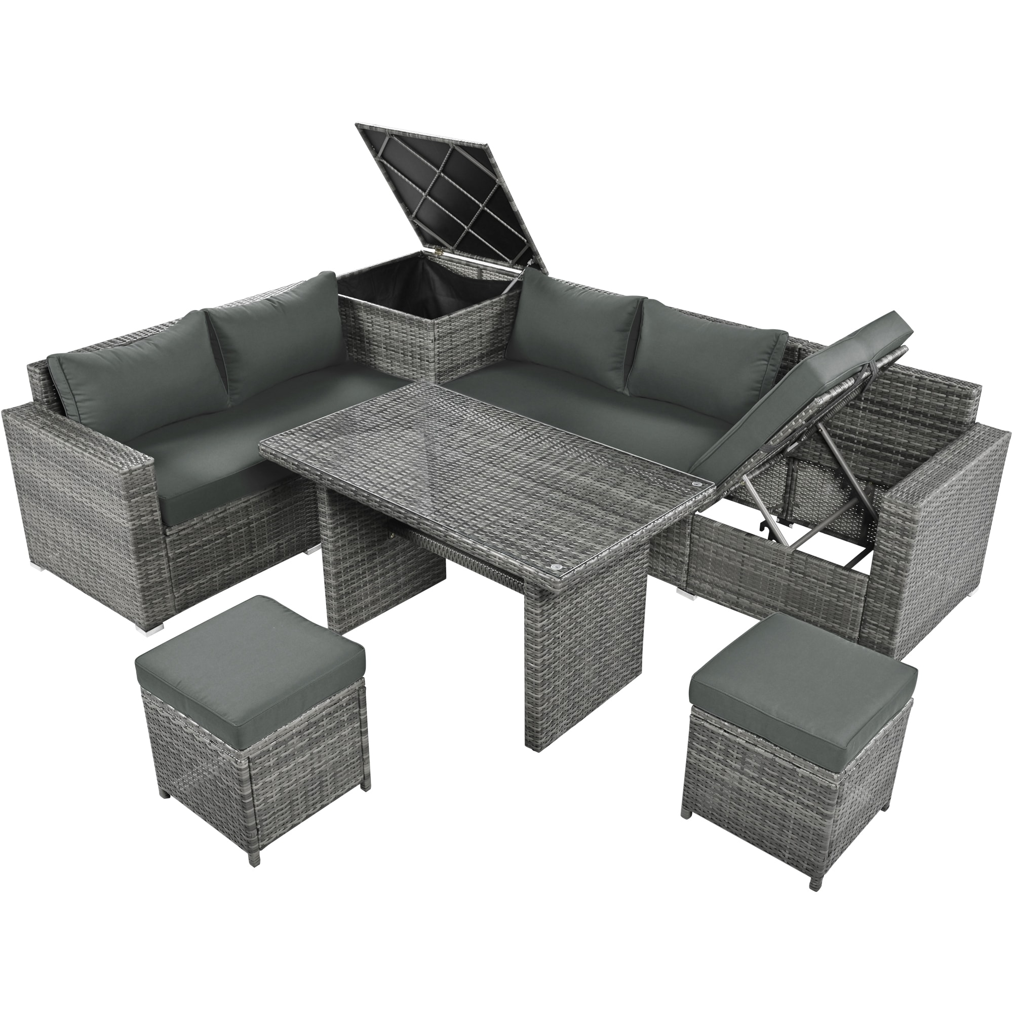 JIMSMAISON BOTMPCS28G-G Patio-Conversation-Sets - View #5