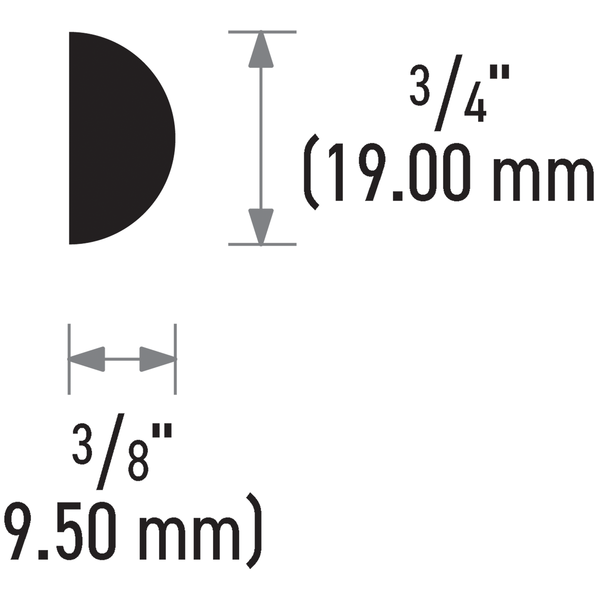 RELIABILT 122-HEM8 Quarter-Round-Moulding - View #3