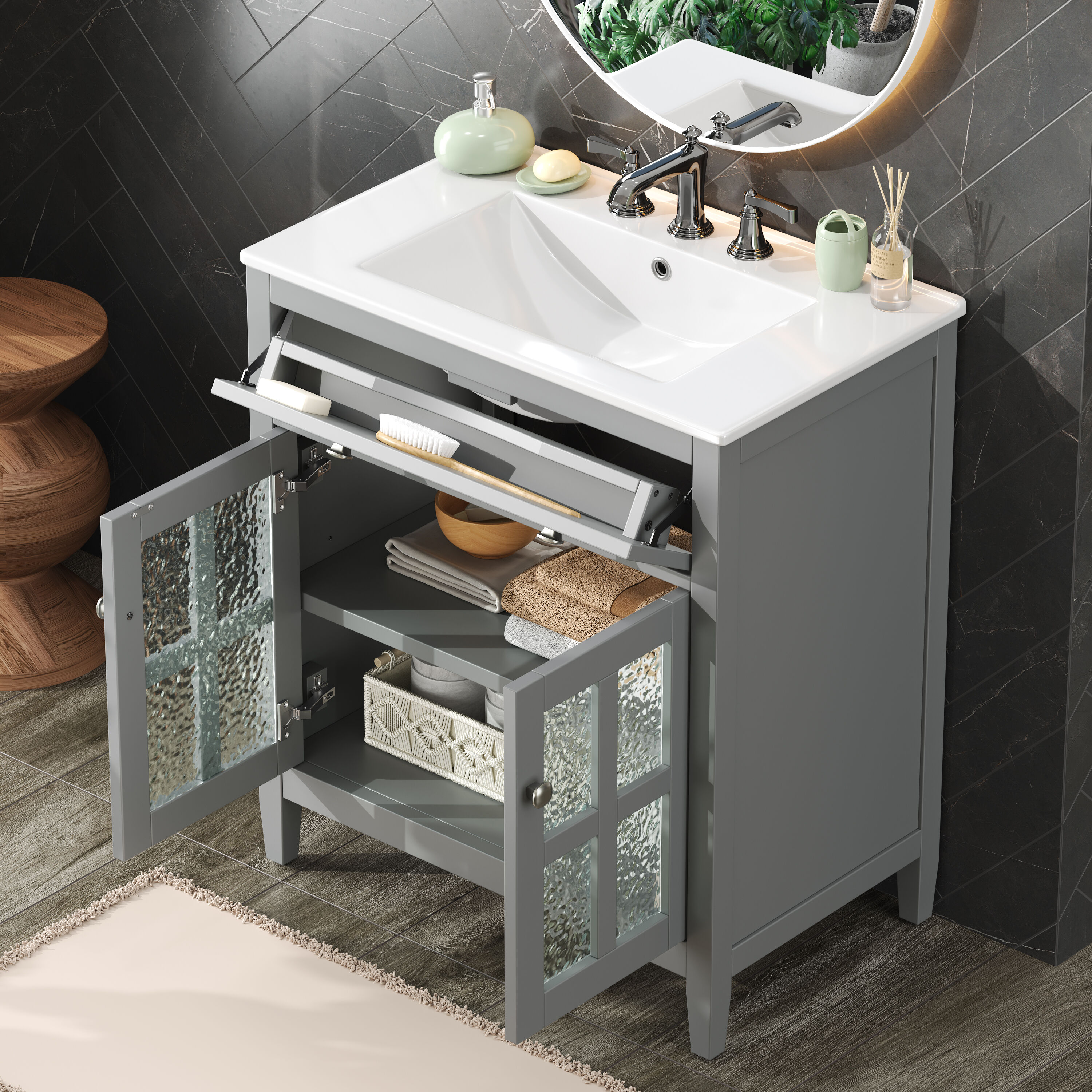 LOVMOR SF-WO-N817P286250G Bath-Vanity-Combo - View #2