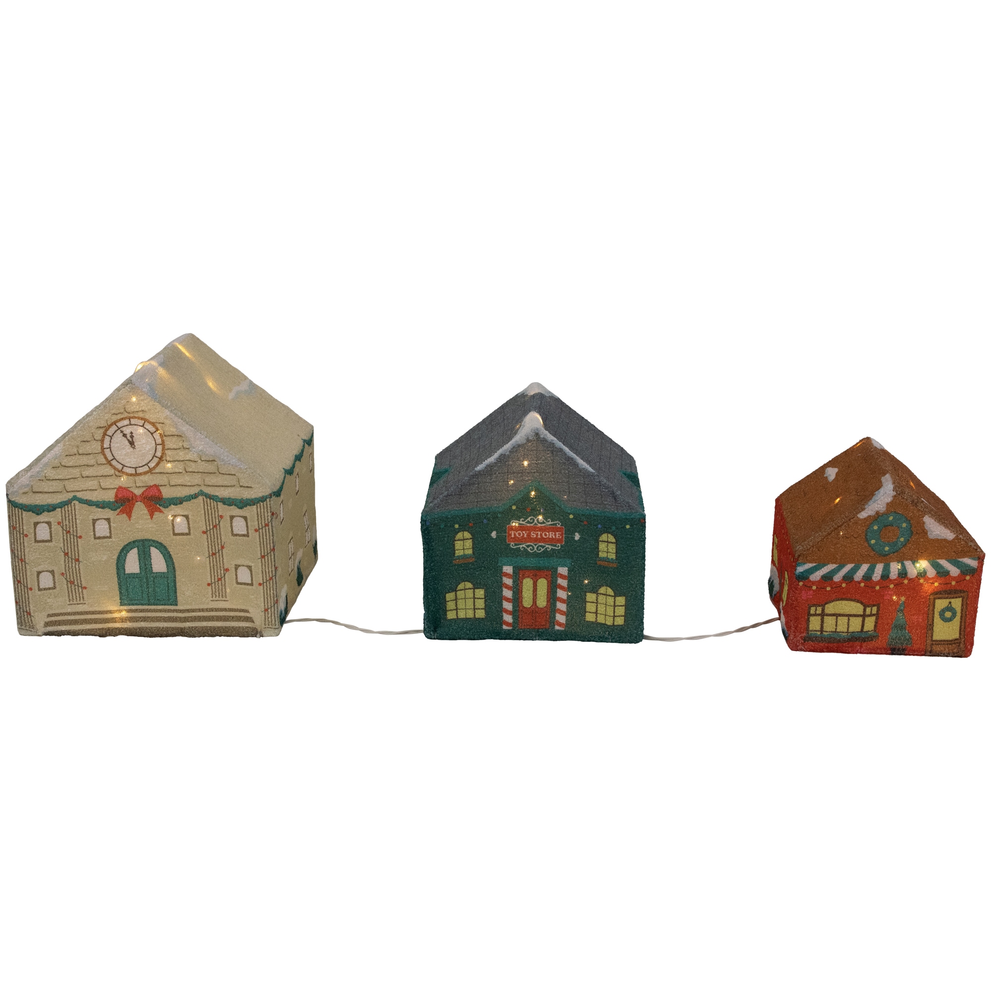Northlight 35762677 12-in Freestanding Yard decoration with White LED Lights