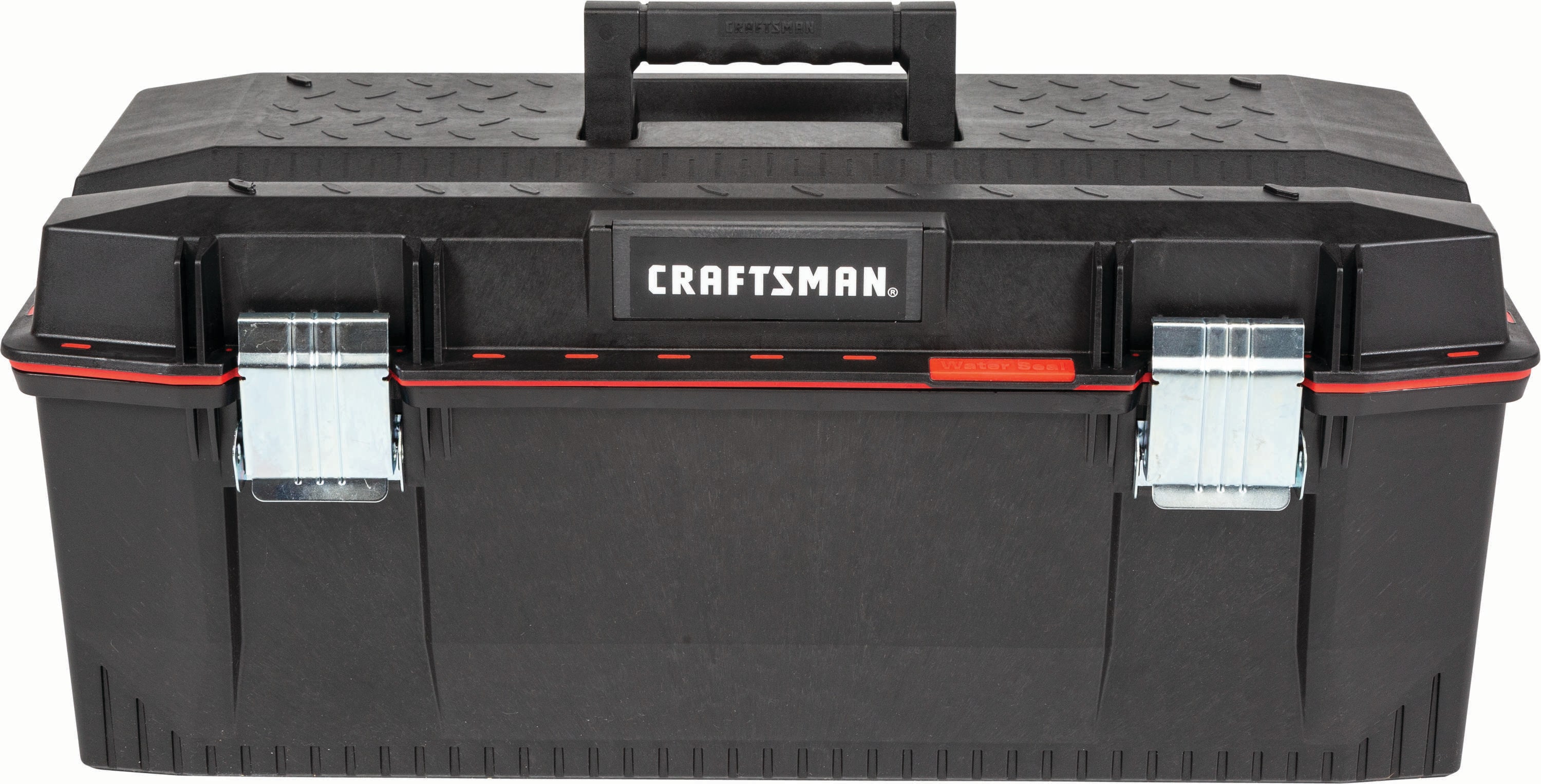 CRAFTSMAN Tool Box, Lockable, 16 in., Red/Black (CMST16901)