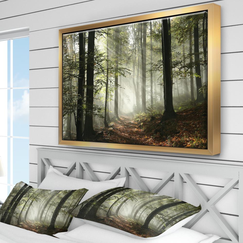 Designart FL9835-46-36-GD Wall-Art - View #3