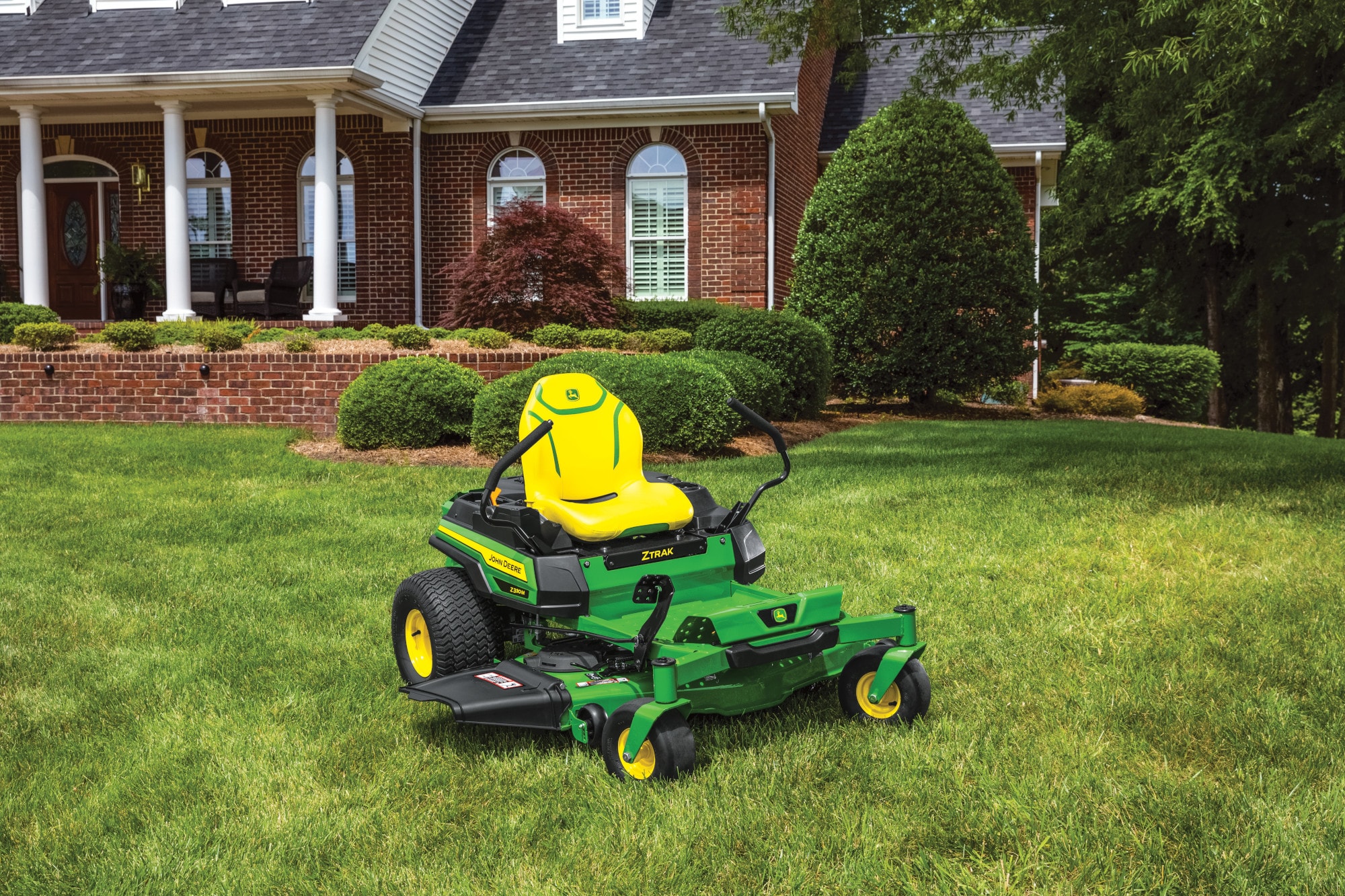 John Deere Z330m Ztrak 54 In 23 Hp V Twin Gas Zero Turn Riding Lawn Mower In The Zero Turn 0321