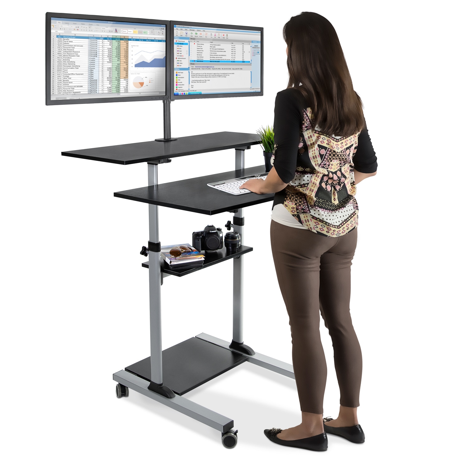 Mount-It! MI-7972 desks - View #5
