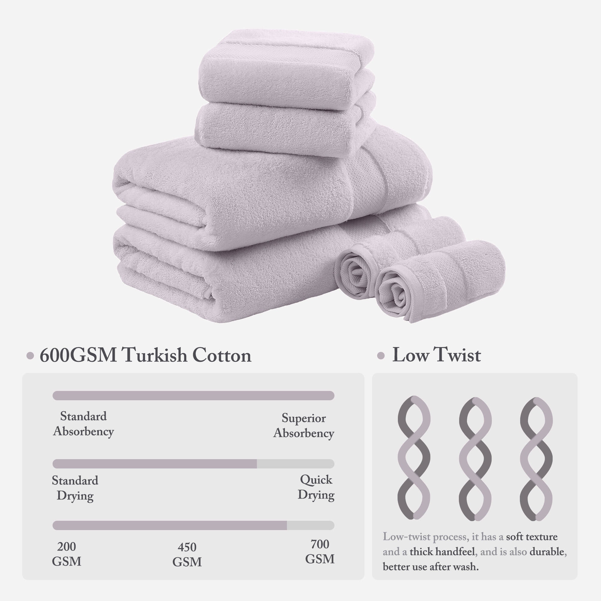 Madison Park Signature MPS73-475 Bath-Towels - View #3