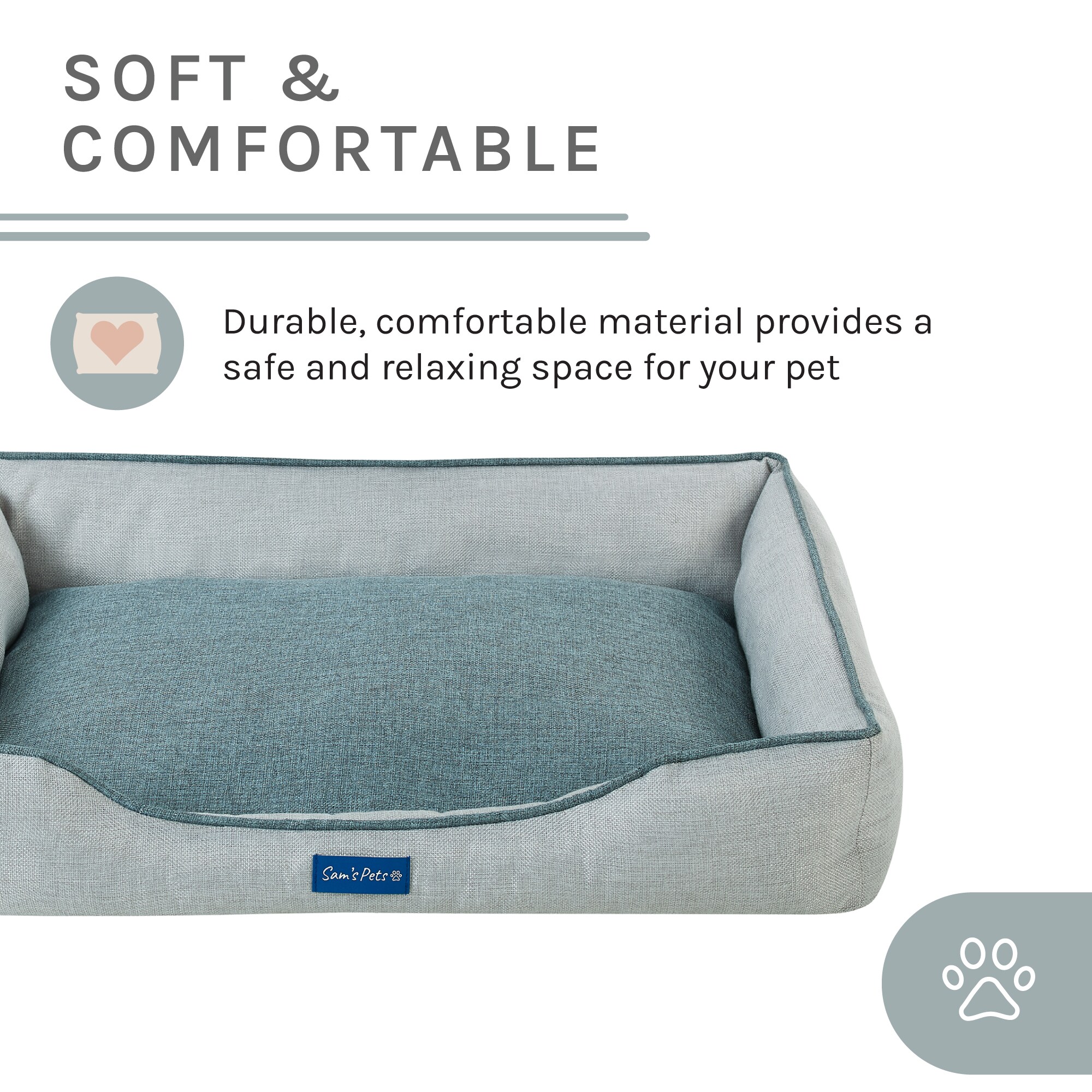 Sam's Pets SP-DB1219GY Pet-Beds - View #10