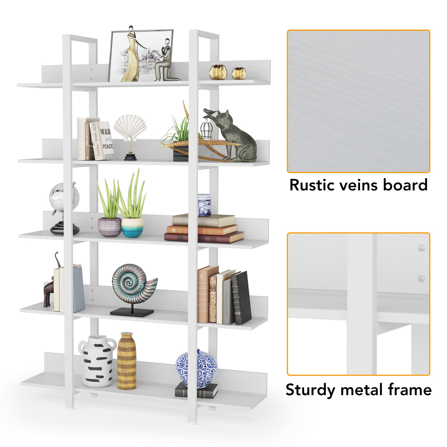 Tribesigns HOGA-F1566 bookcases - View #4