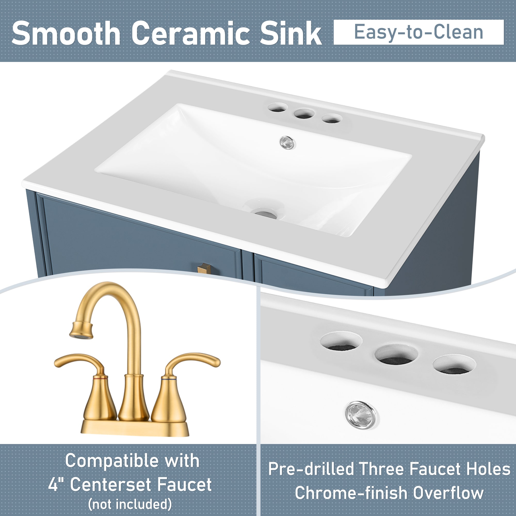 Wooakway FXLS0604-604Z60 Bath-Vanity-Combo - View #7