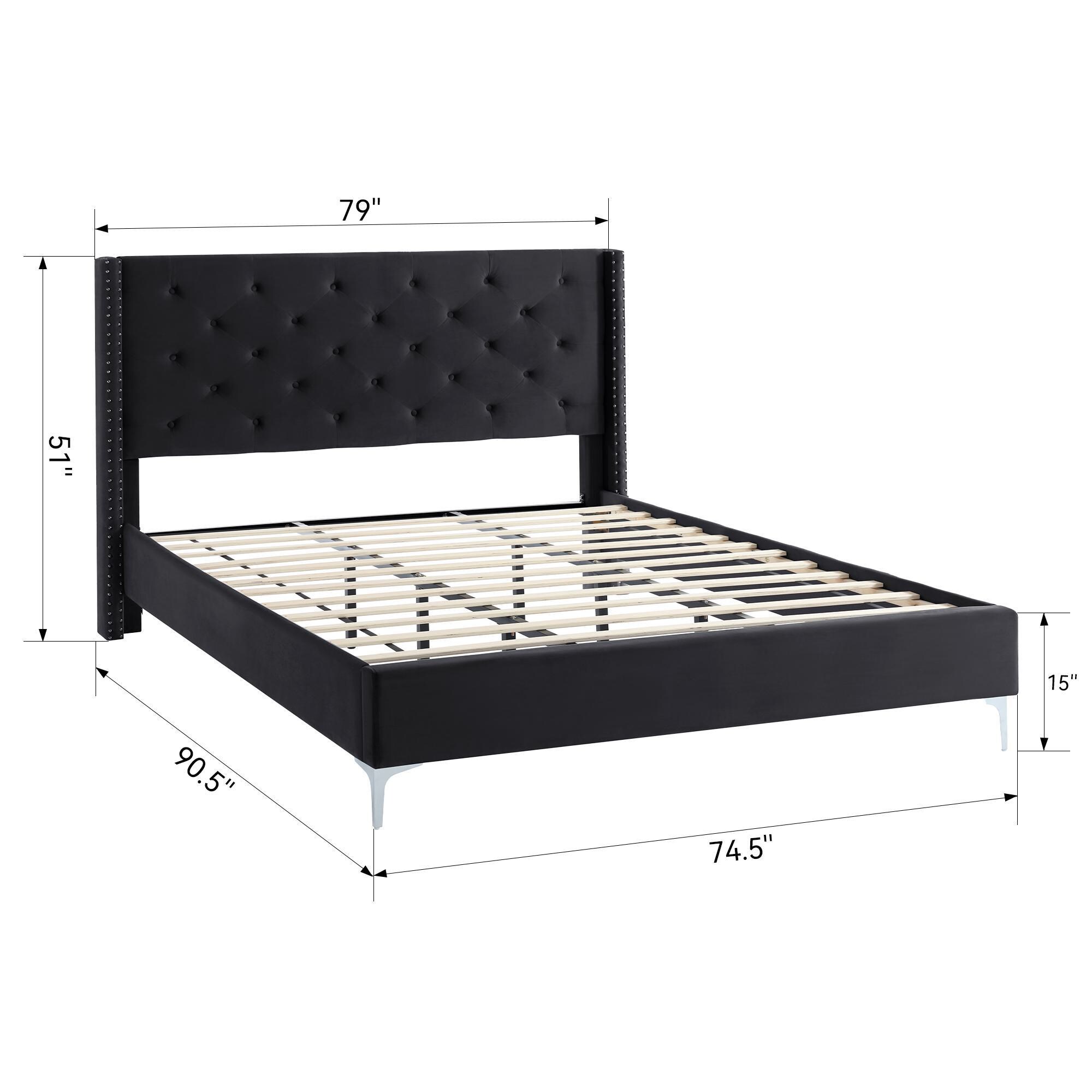 FARATI B1001-CK-BLACK beds - View #6
