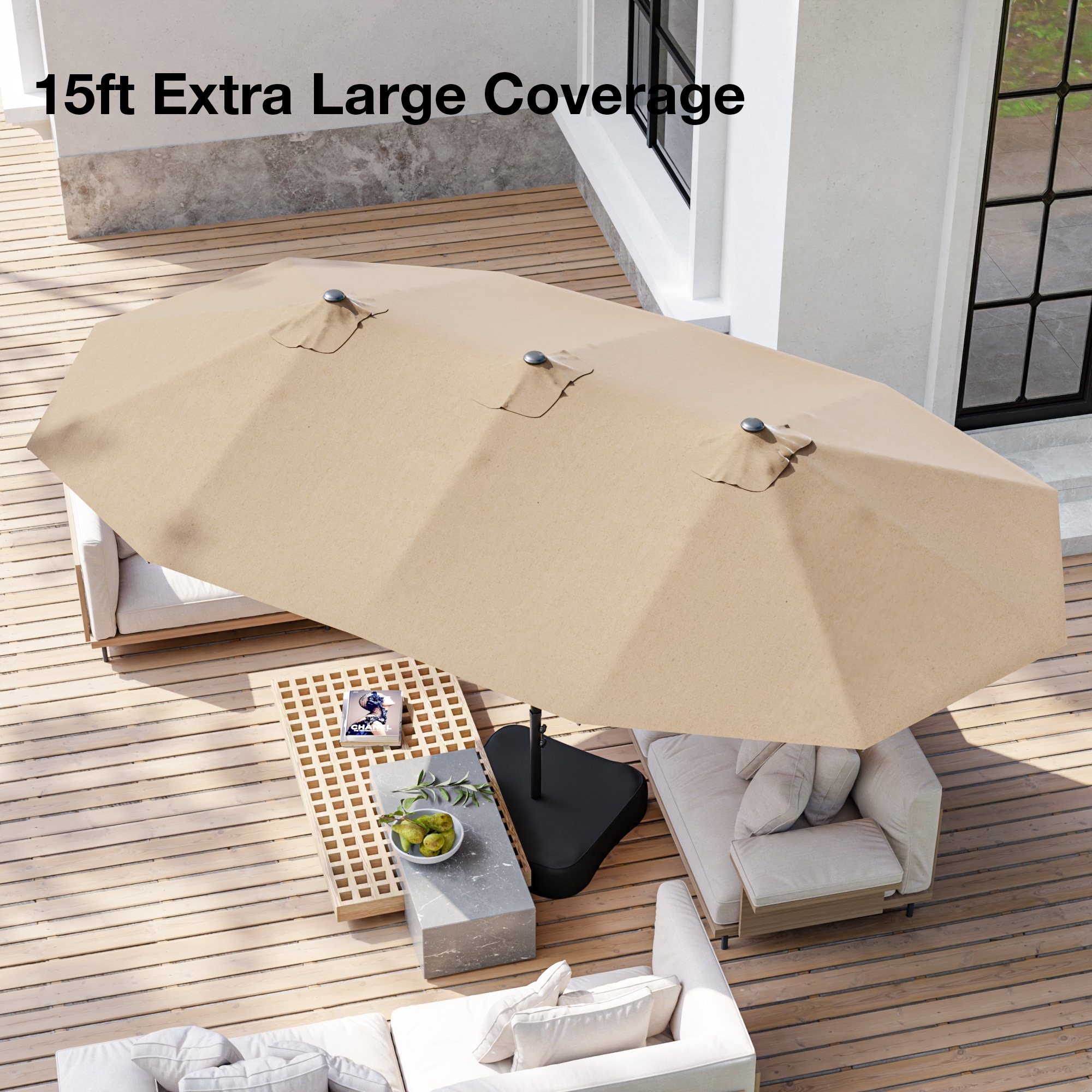 Gardenbee HGL-E16-BGE Umbrellas-2 - View #3