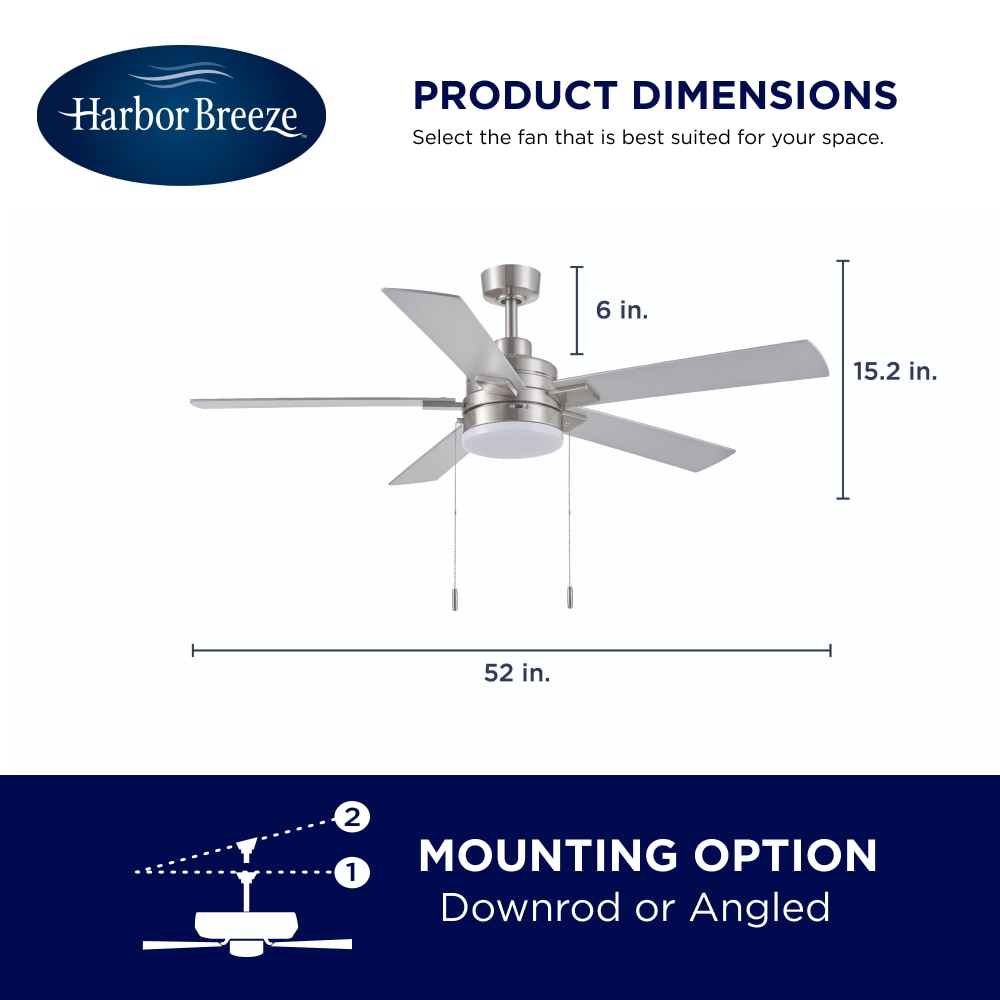Harbor Breeze AR02A-52BN Ceiling-Fans - View #2