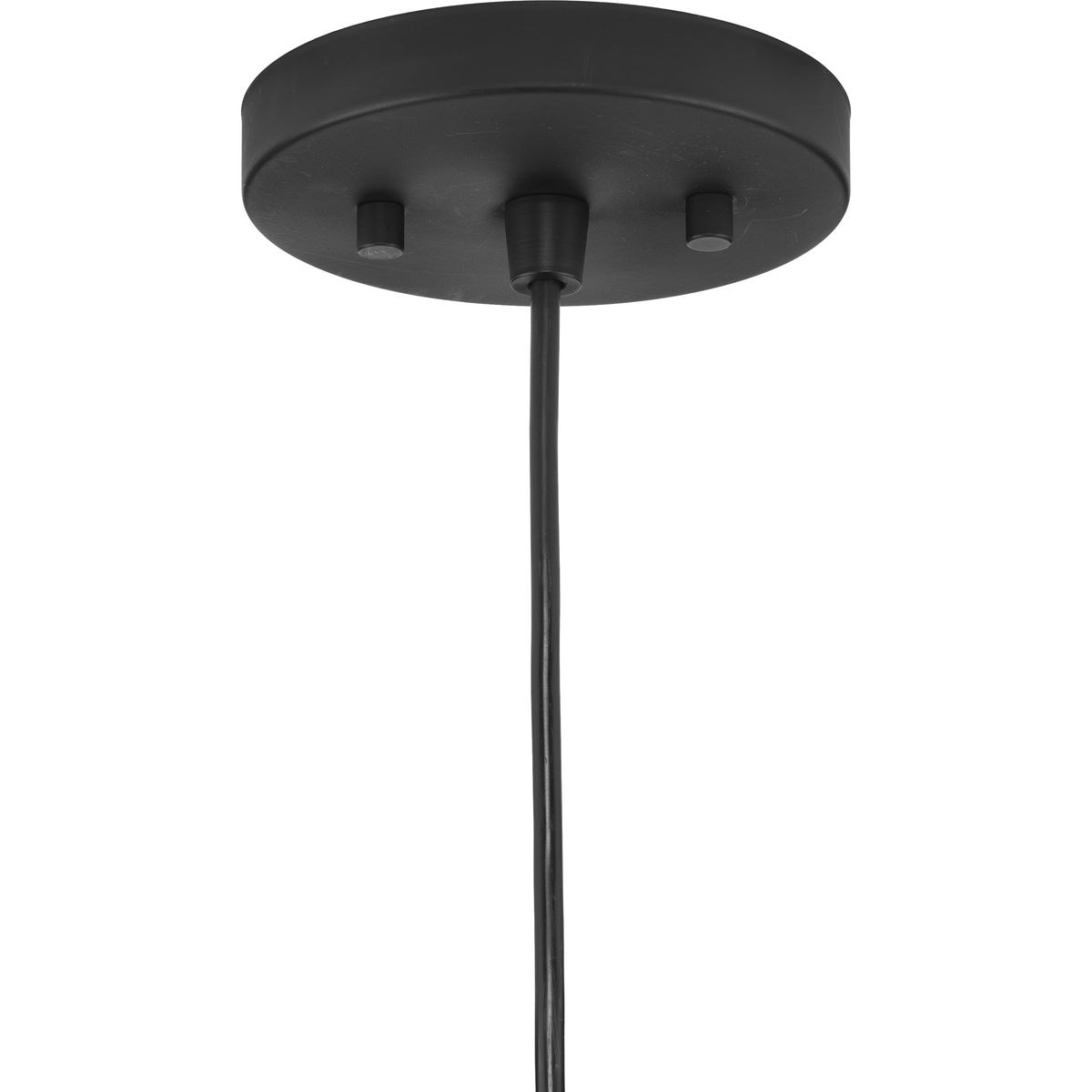 Chandra 10" Matte Black Handwoven Geometric Pendant Light