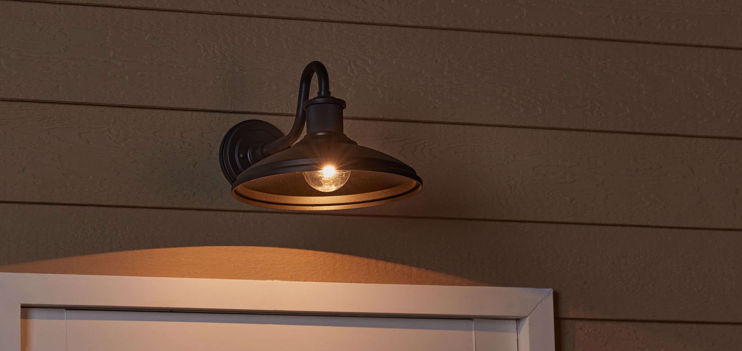 Allenbury 12" Textured Black Outdoor Wall Light