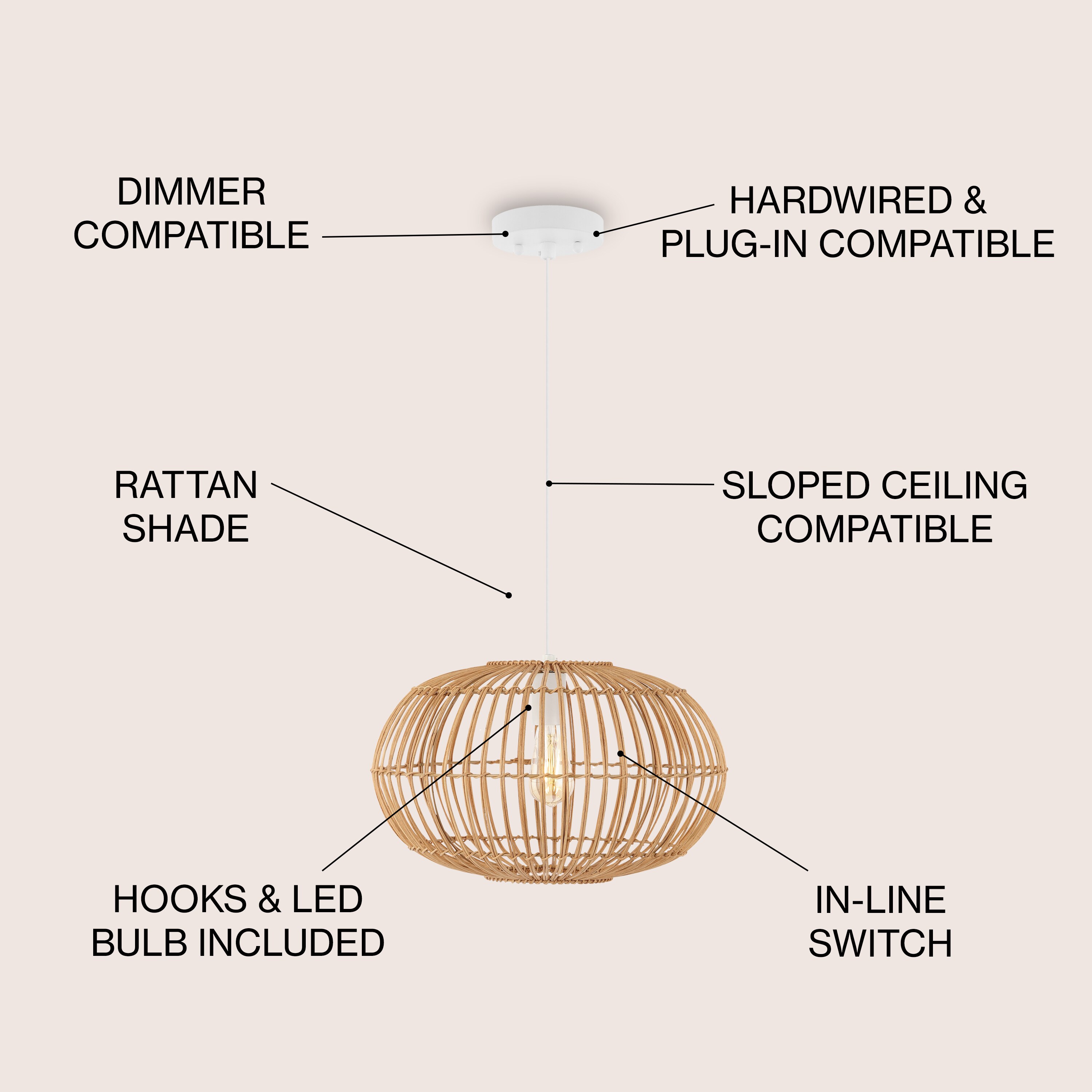 JONATHAN  Y JYL1402A Pendant-Lights - View #3
