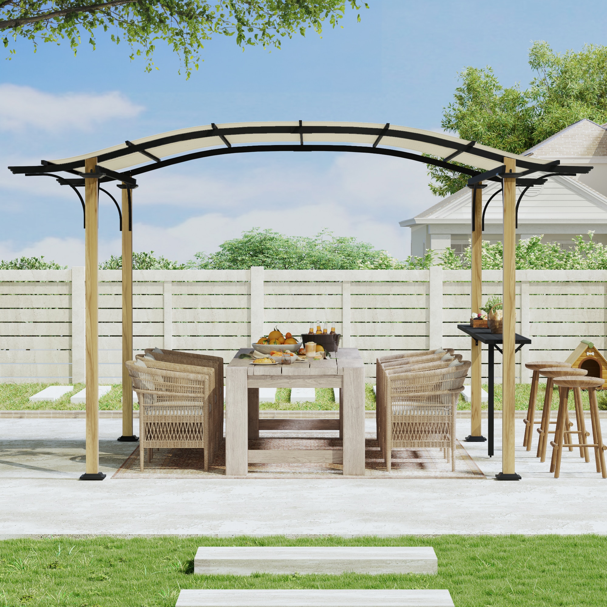  ZPPLWGRB-1013-M-WL3 Pergolas-2 - View #5