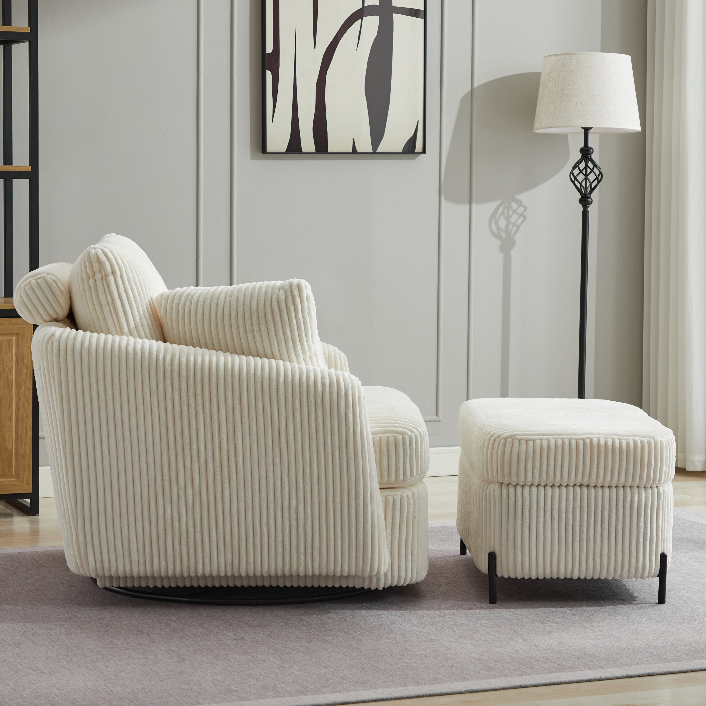 Hrinhom HC-W1103-IVORY chairs - View #4