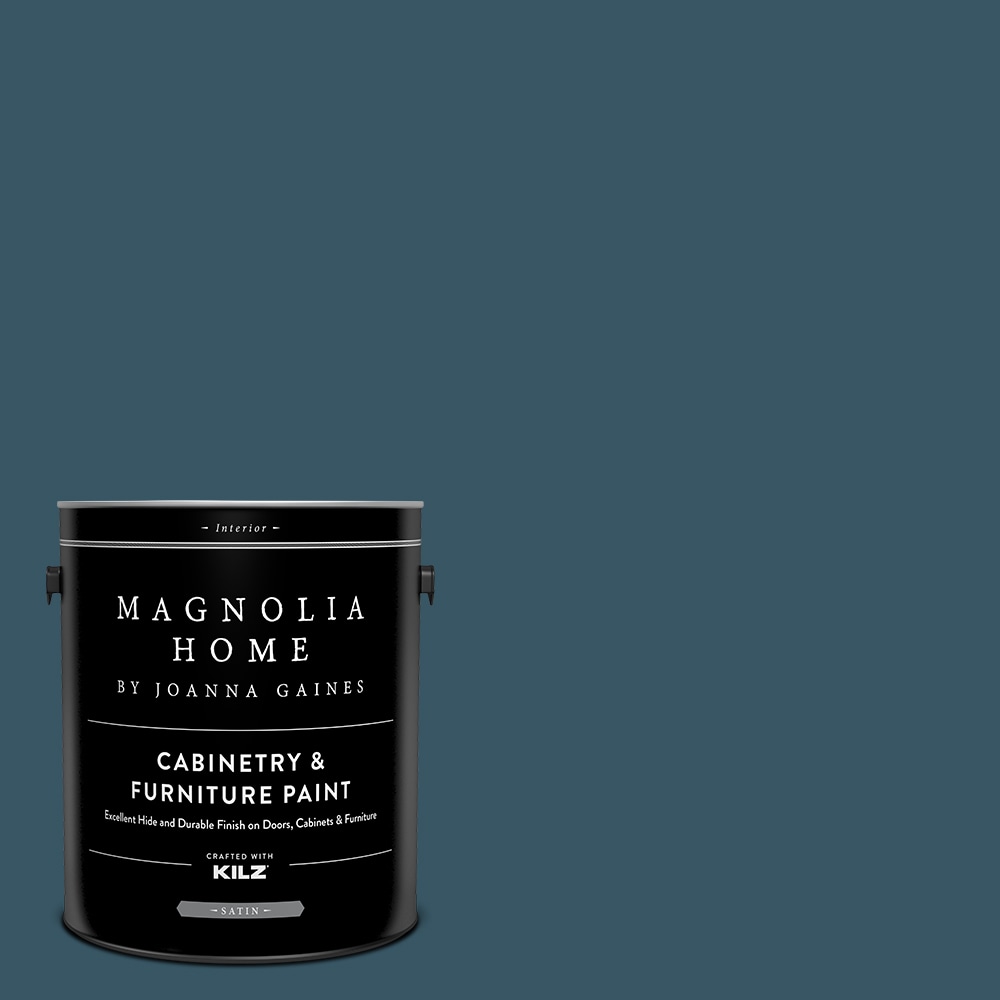 Magnolia Home MAG121-4141123  by Joanna Gaines Satin Signature MAG121 Tintable Cabinet Furniture Paint Enamel ( 1-gallon )