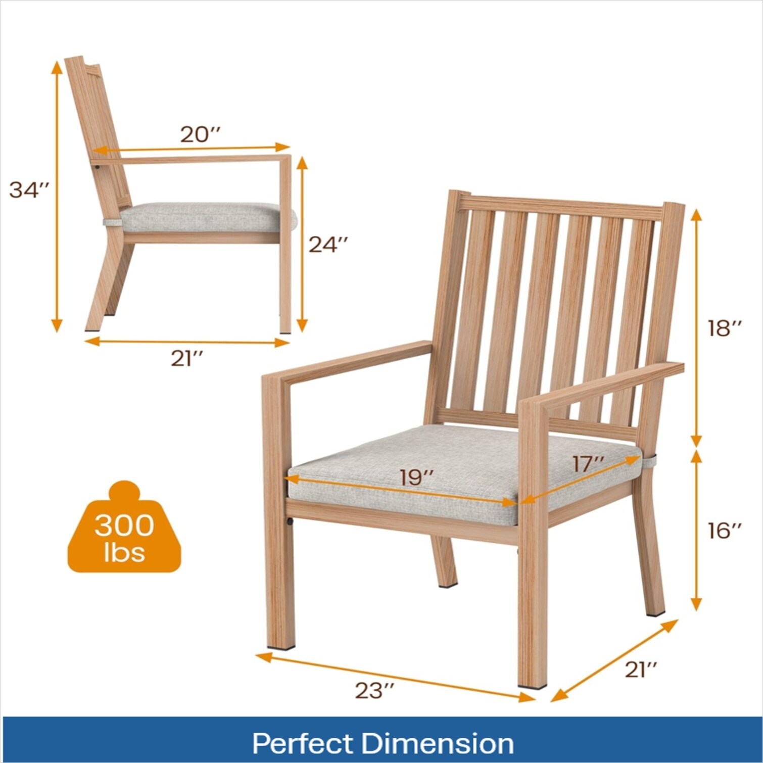 SunJet ITLN3XDKFVZN Patio-Chairs - View #3