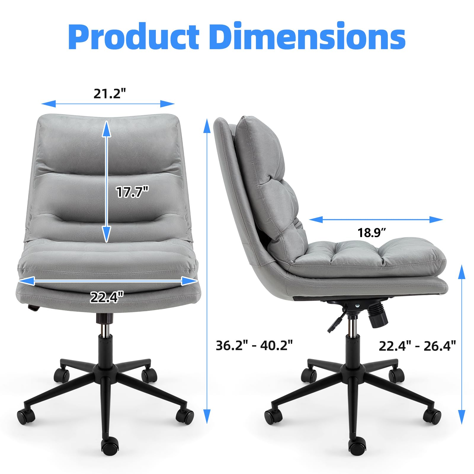 AECOJOY 13125GGR-LS01 Office-Chairs - View #3