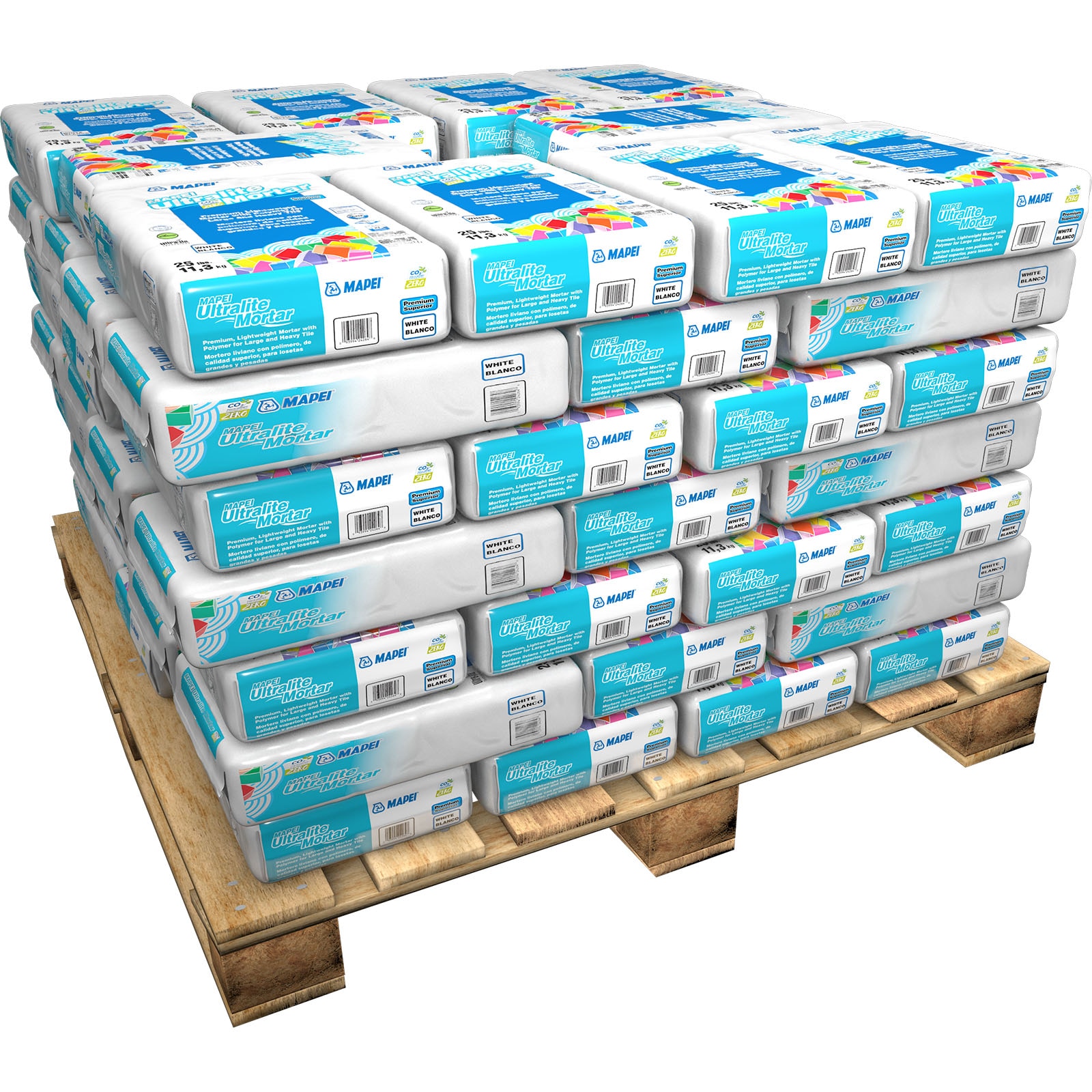 MAPEI 2426370P ULTRALITE White Thinset Tile Mortar (25-lb)